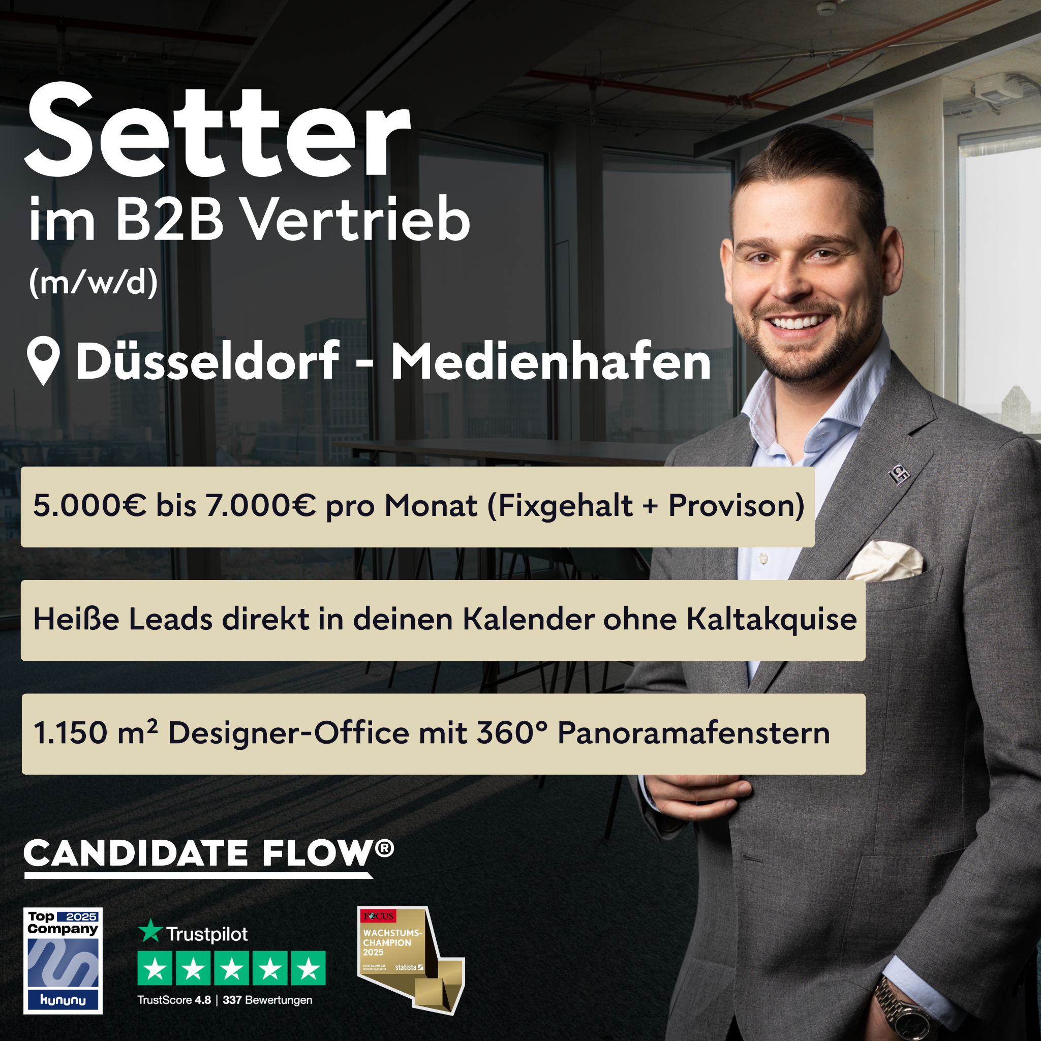Candidate Flow GmbH - Karriere Facebook ad