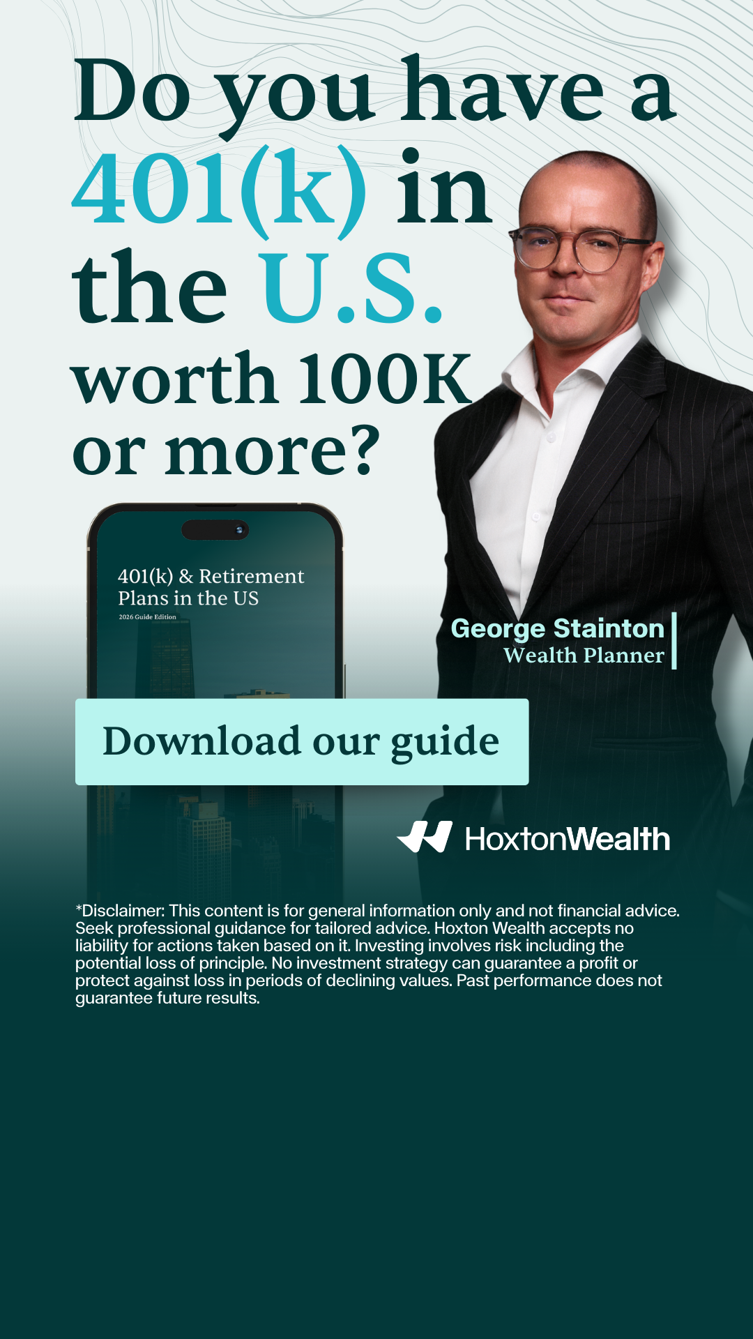 Hoxton Wealth USA Facebook ad