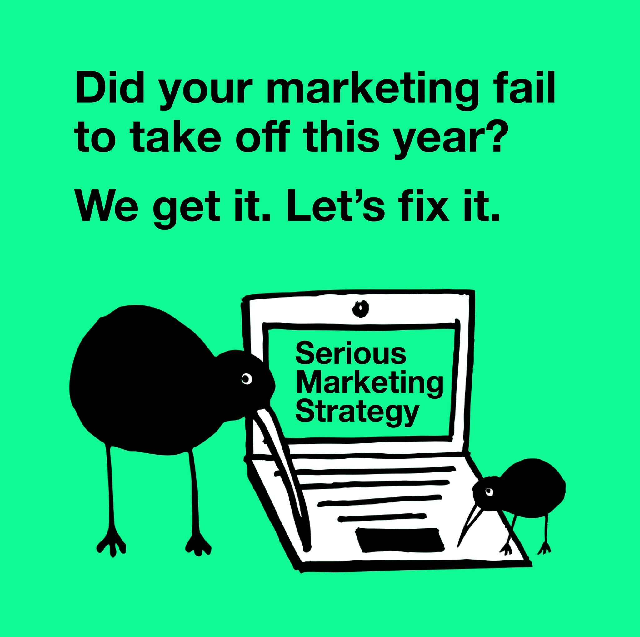 Serious Marketing Facebook ad: If your marketing isn’t cutting through, help is…