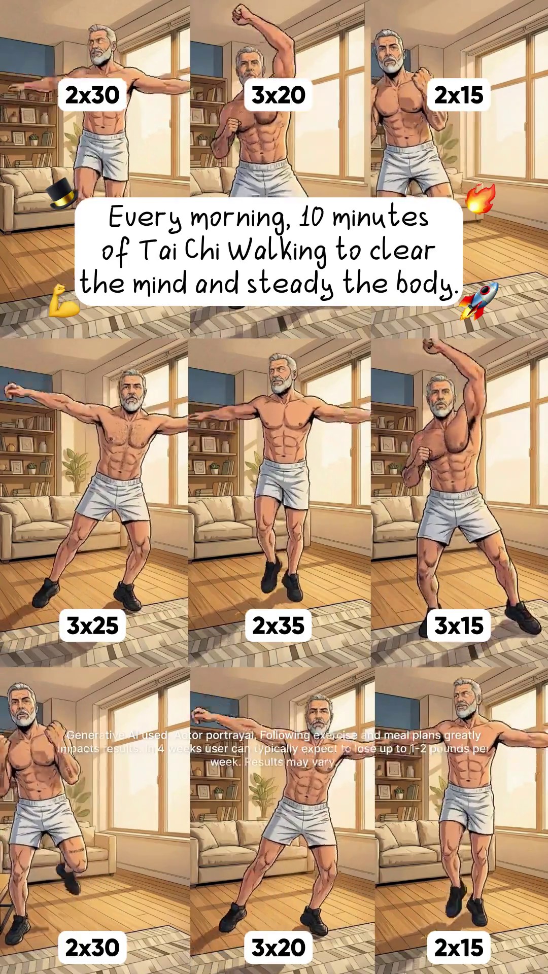 Willliam Fitness Facebook ad: Strong After 40