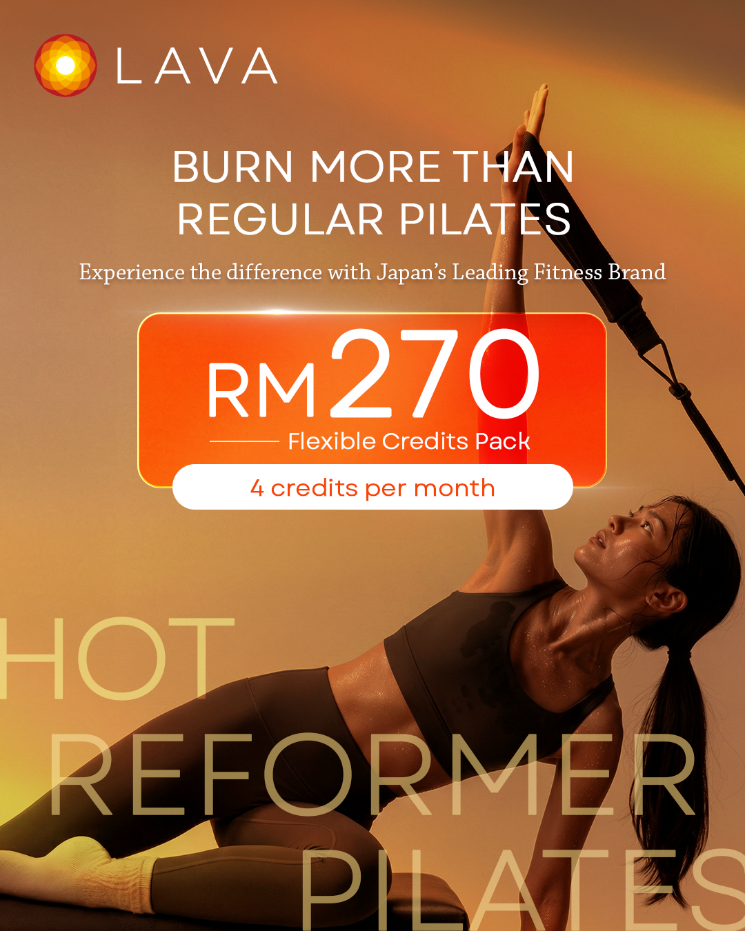 LAVA Malaysia Facebook ad: More Heat. More Burn. More Results.
