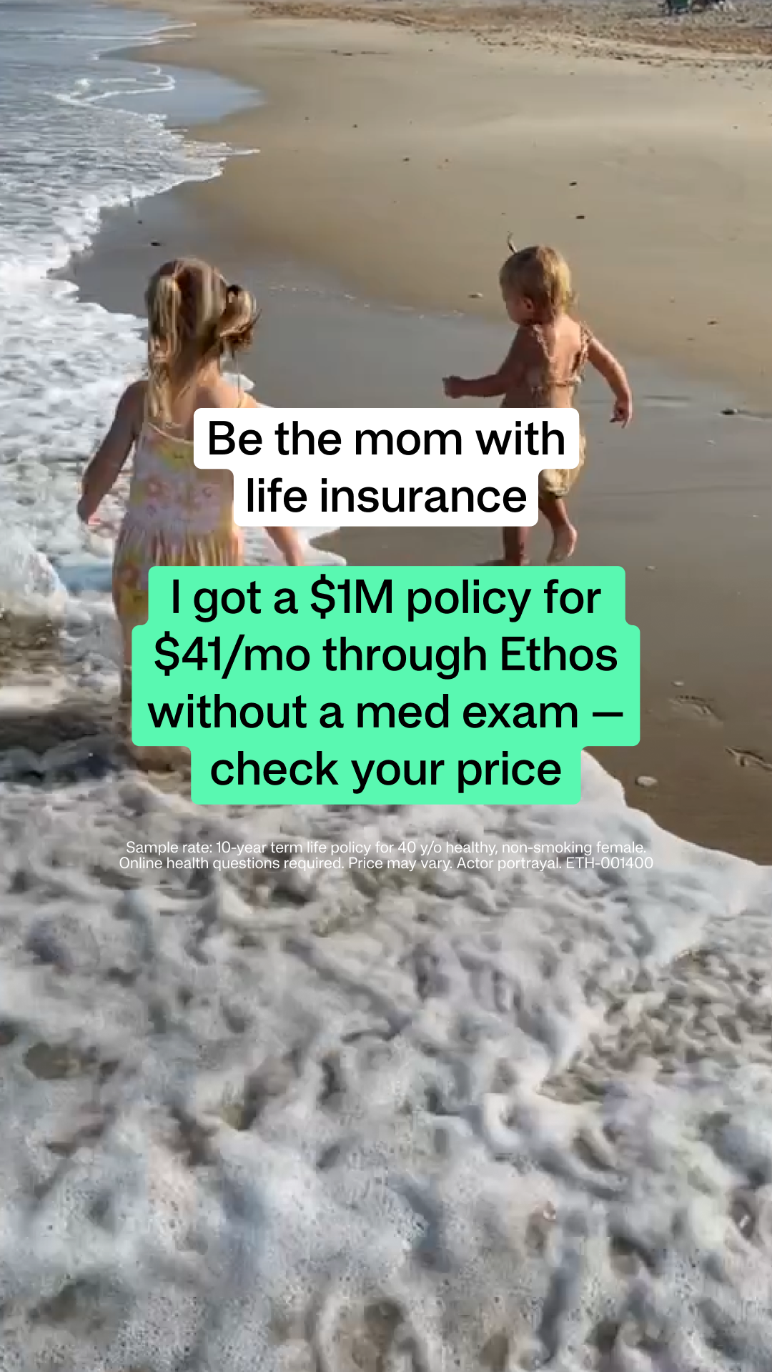 Ethos Facebook ad