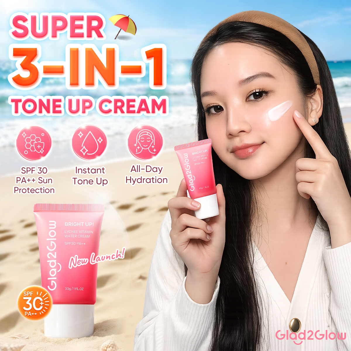 Glad2Glow'Philippines Facebook ad