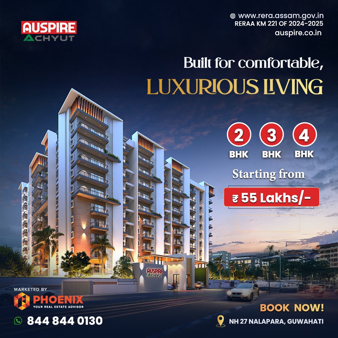Phoenix Realty and Marketing Solutions Facebook ad: Premium 2/3/4 BHK Apartments in Nalapara