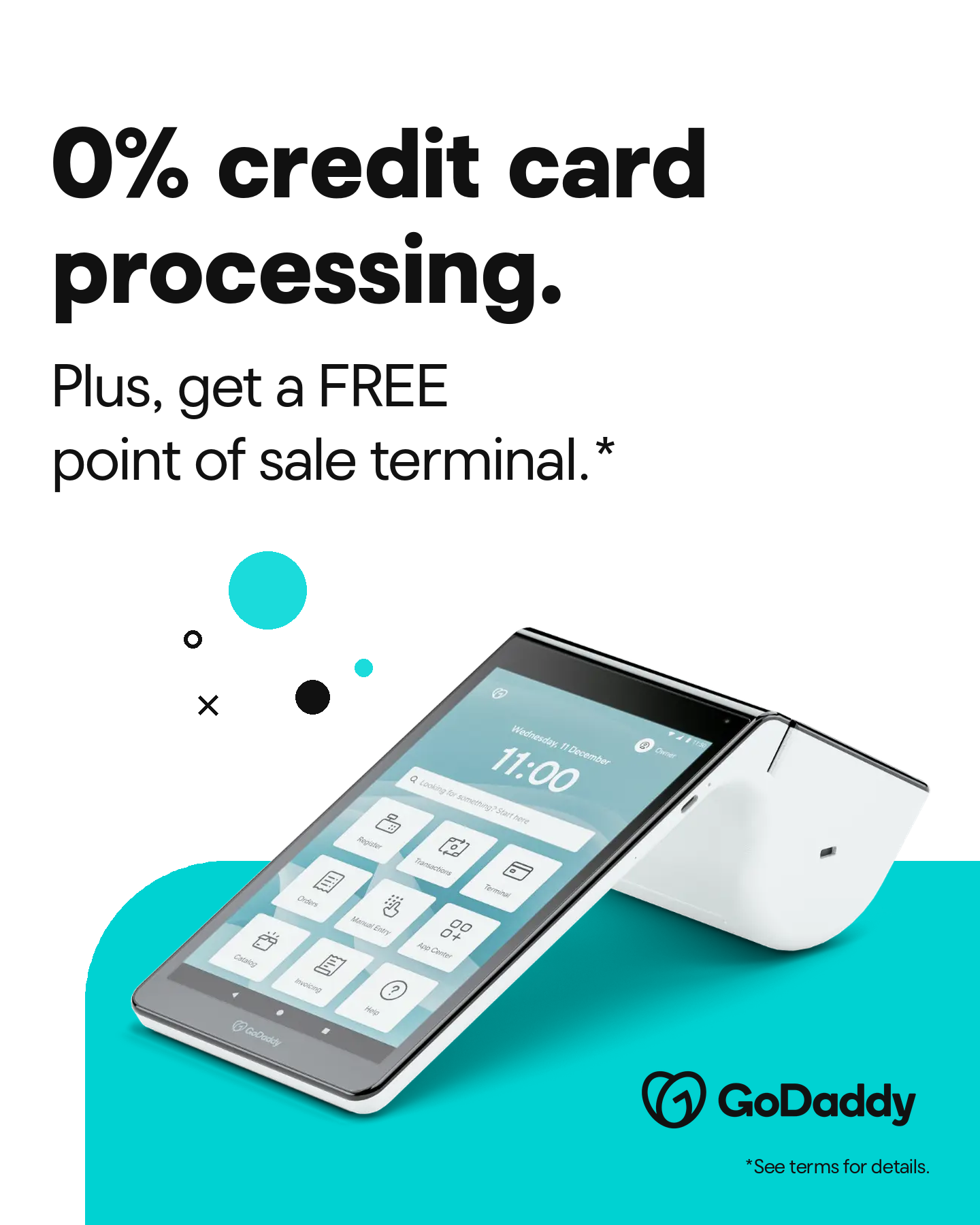 GoDaddy Facebook ad