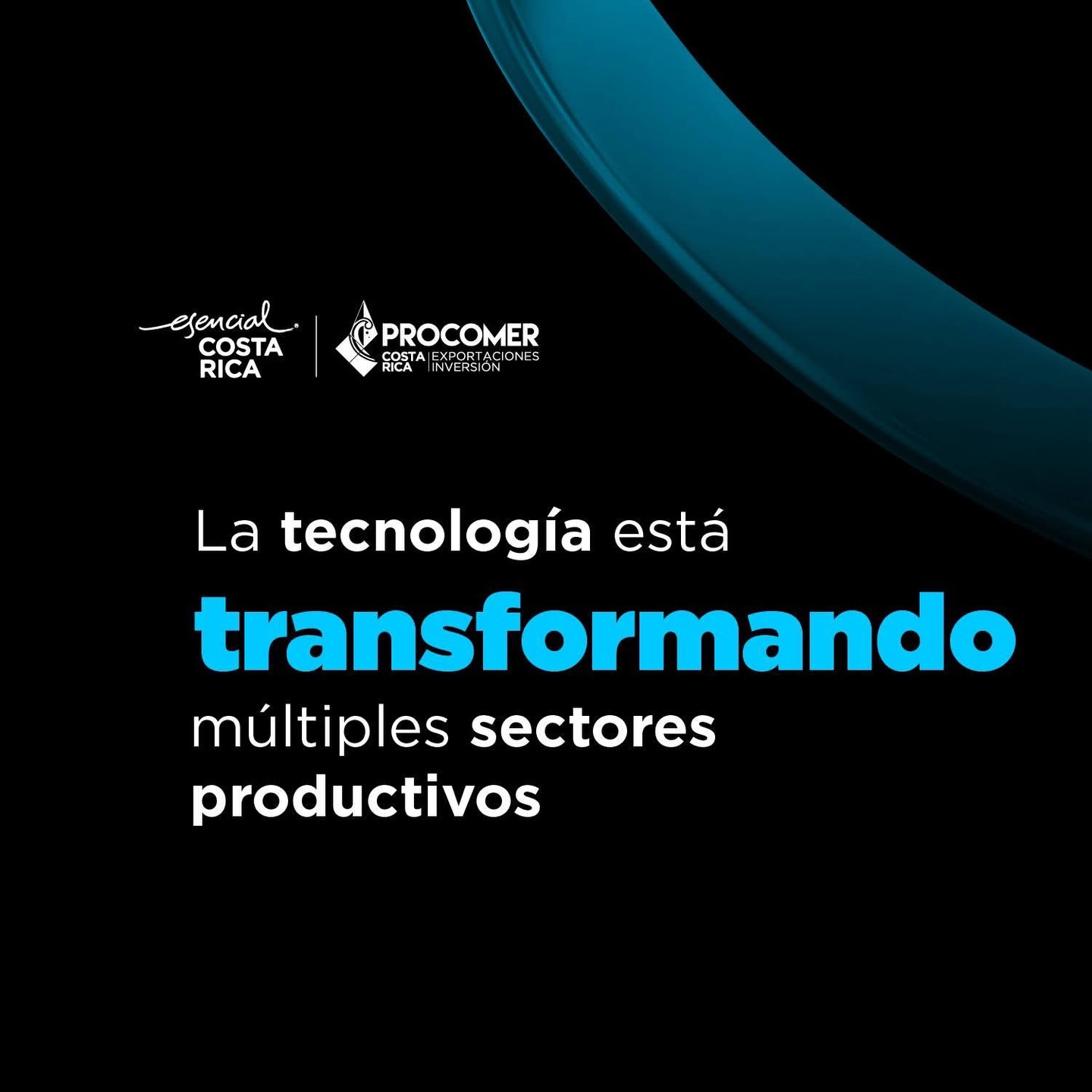 Promotora del Comercio Exterior de Costa Rica Facebook ad: Mientras el sector servicios incorpora inteligencia…