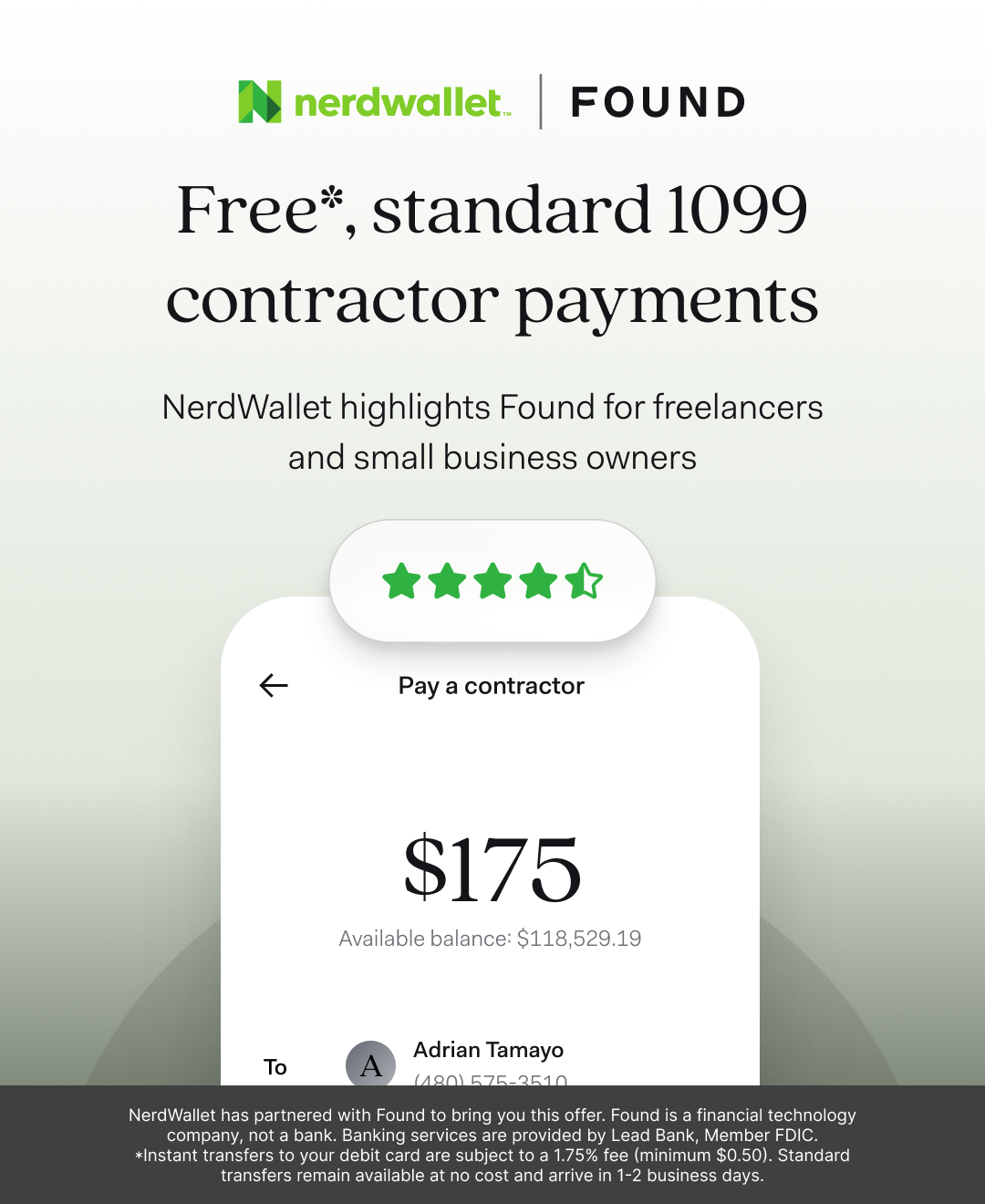 NerdWallet Facebook ad
