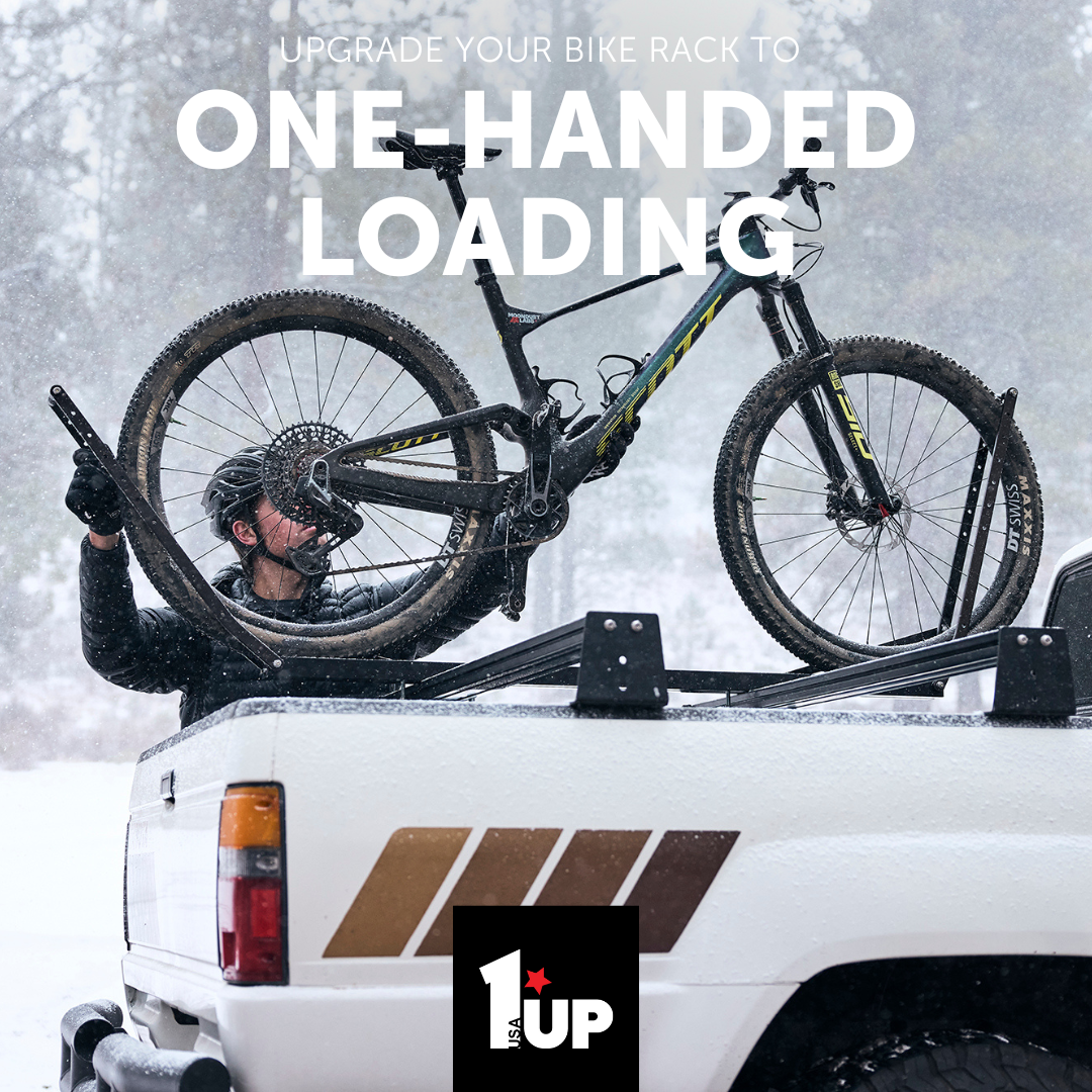 1UP USA Facebook ad: USA-Made Hitch Racks