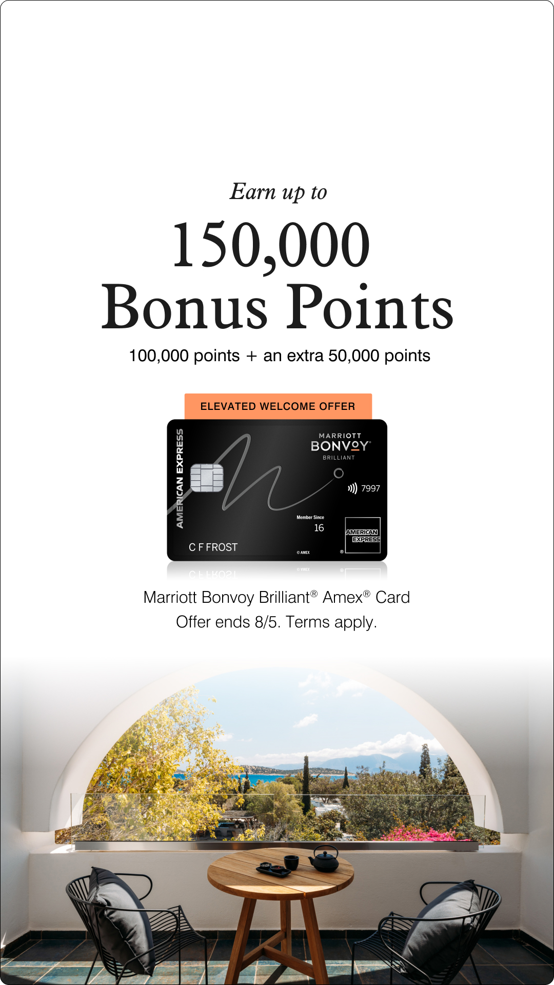 Marriott Bonvoy Facebook ad
