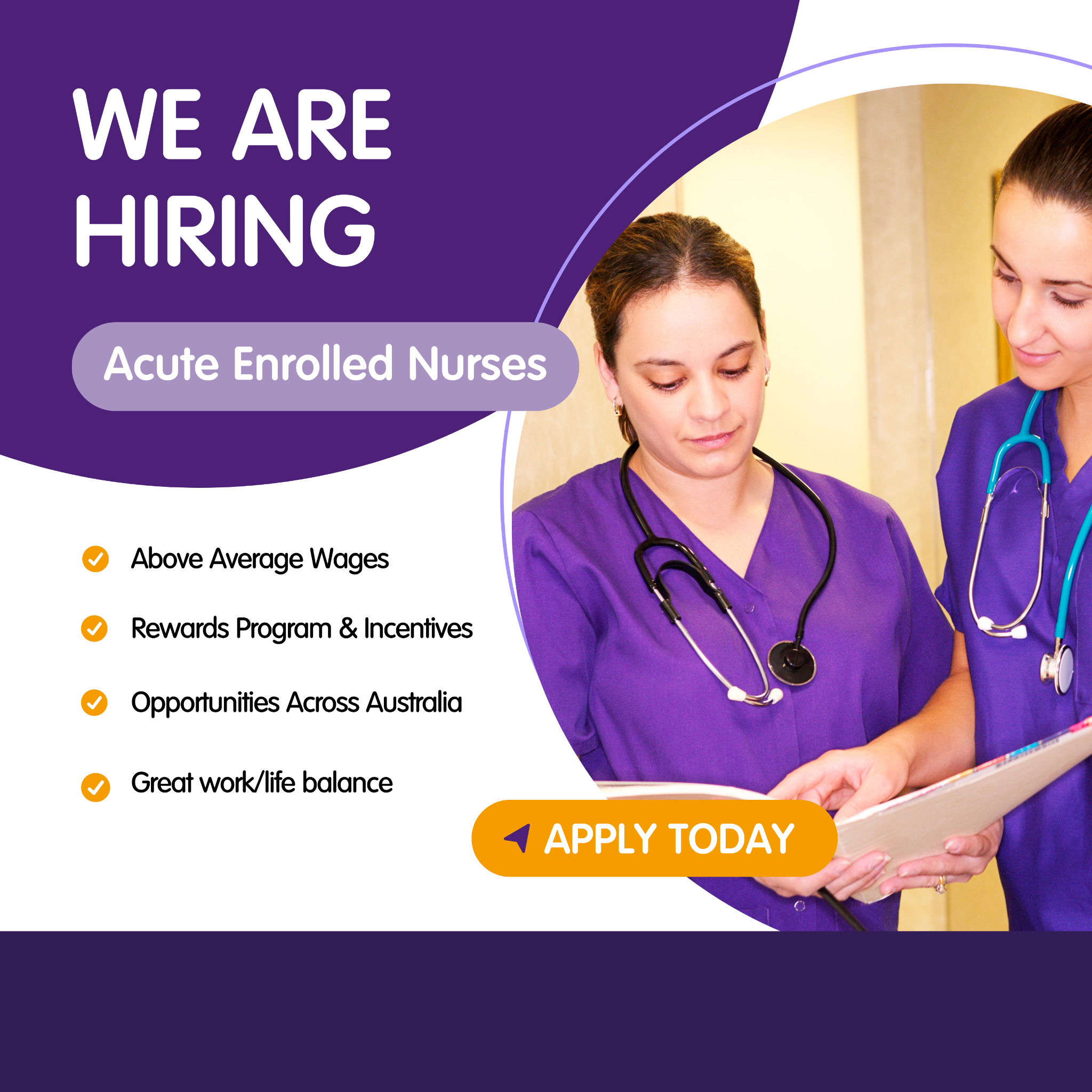 Healthcare Australia Facebook ad