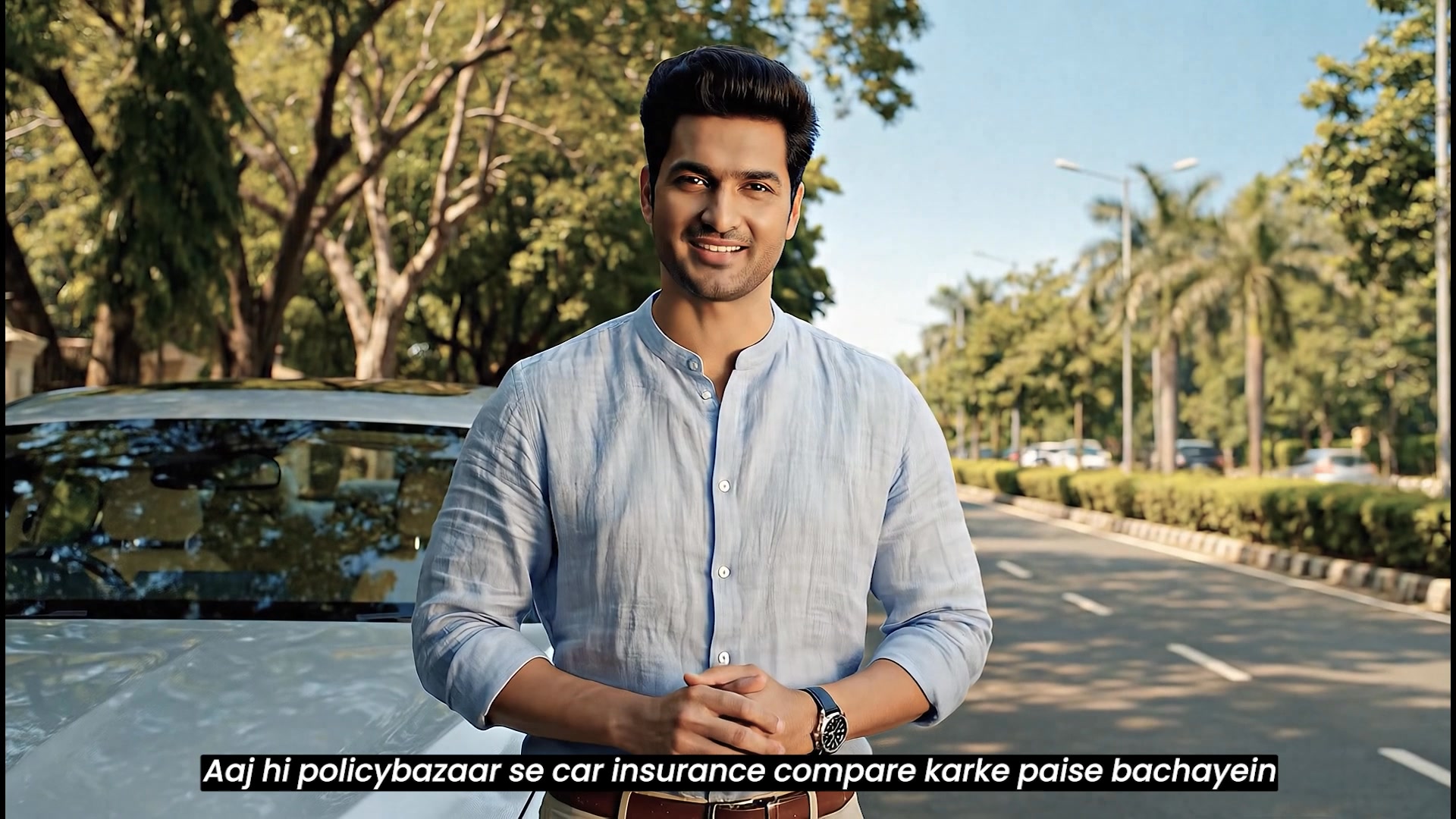Policybazaar Facebook ad: Renew Car Insurance