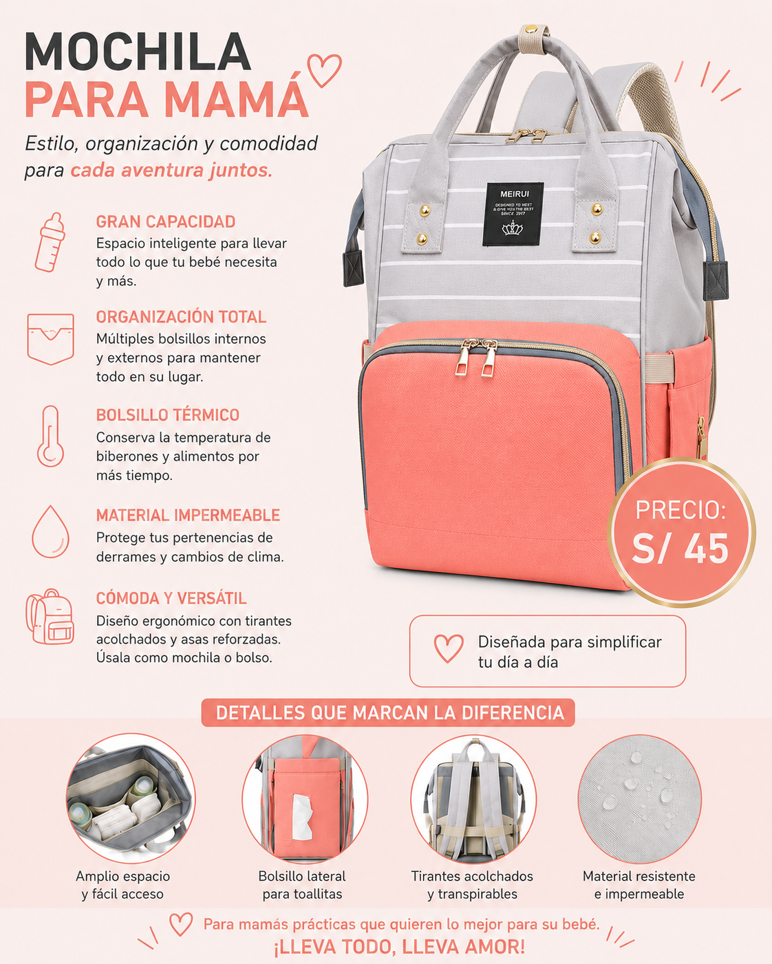 EcoCasa Facebook ad: Chatea con nosotros