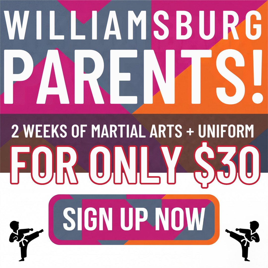 Baeplex Facebook ad: Kids Martial Arts, 2 Weeks + Uniform for $30