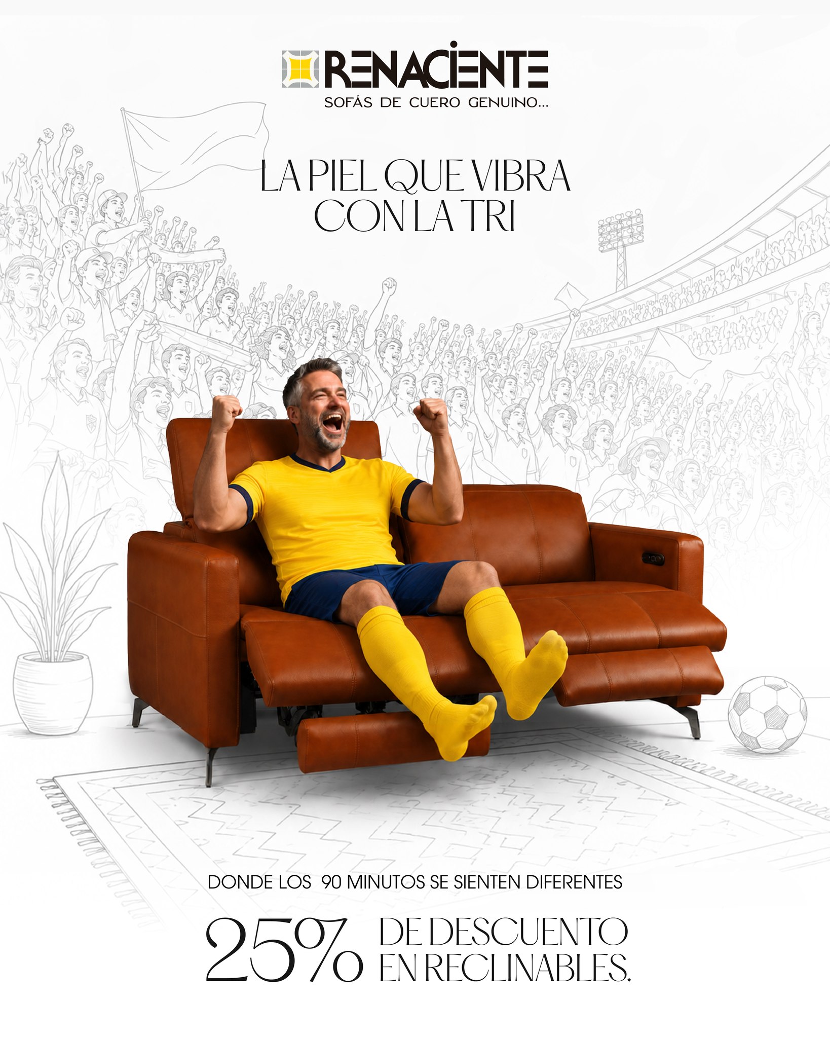 Renaciente Facebook ad: La intensidad, los nervios y la celebración se…