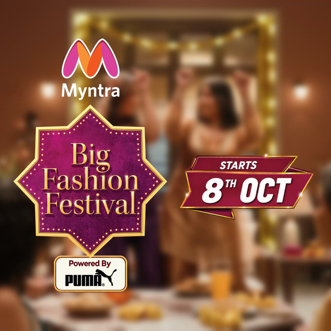 Myntra Facebook ad: Myntra BFF Starts Oct 8