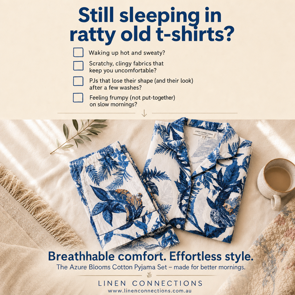 Linen Connections Facebook ad
