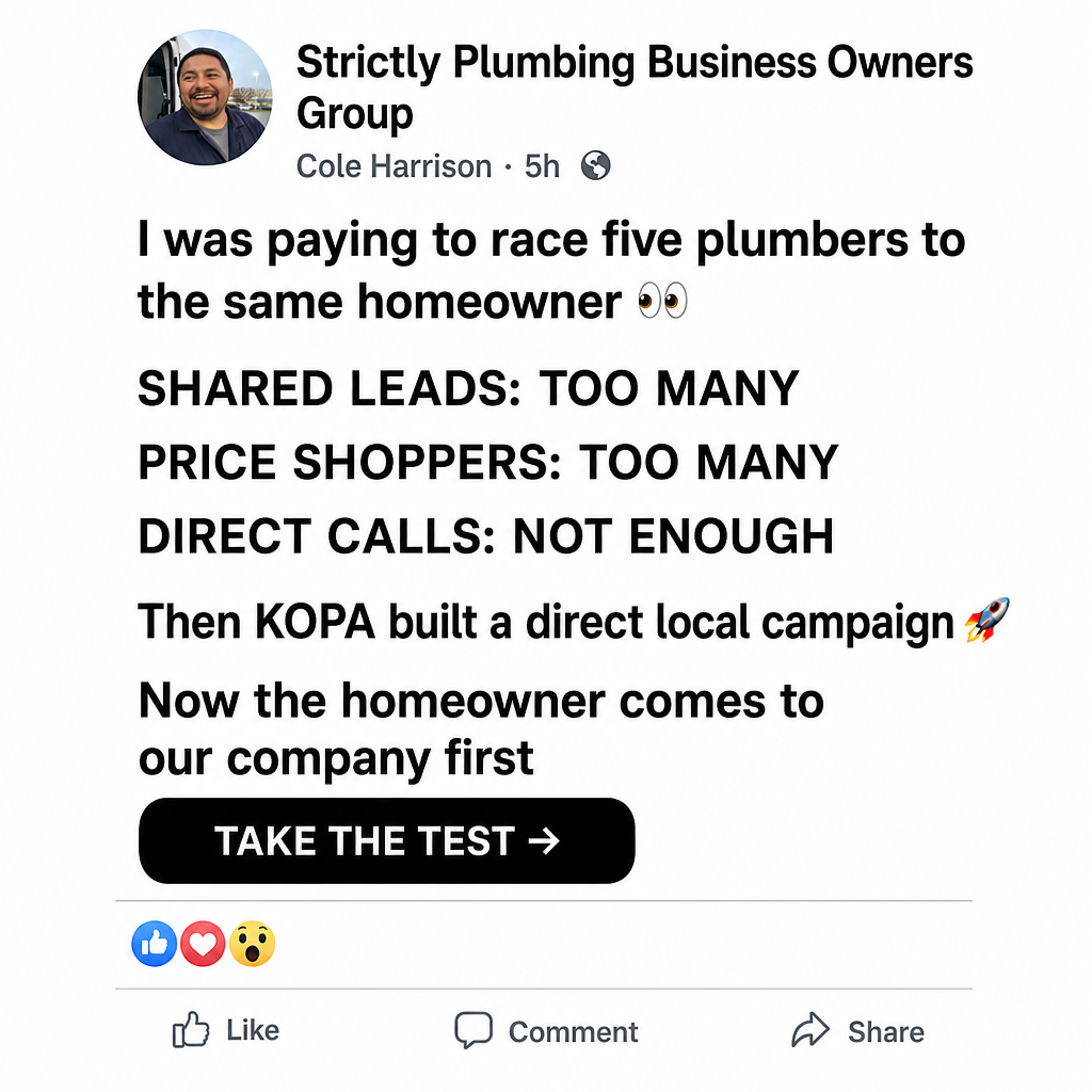 kopa.ai Facebook ad