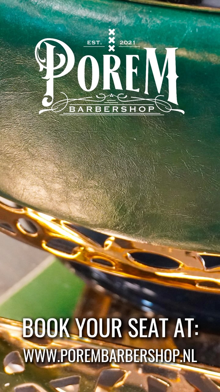 POREM Barbershop Facebook ad from Nov 11, 2025