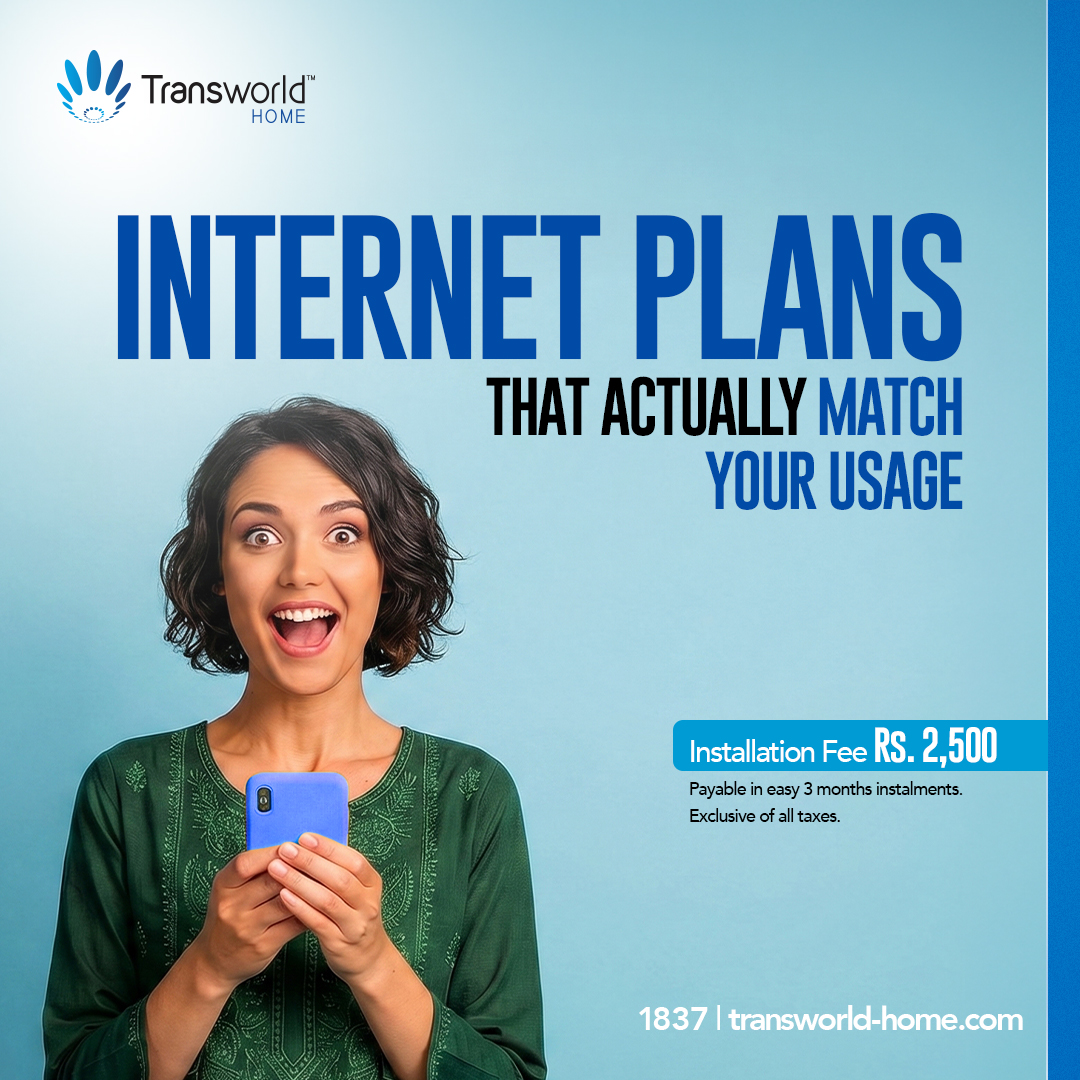 Transworld Home Facebook ad: Better internet does not have to come with…