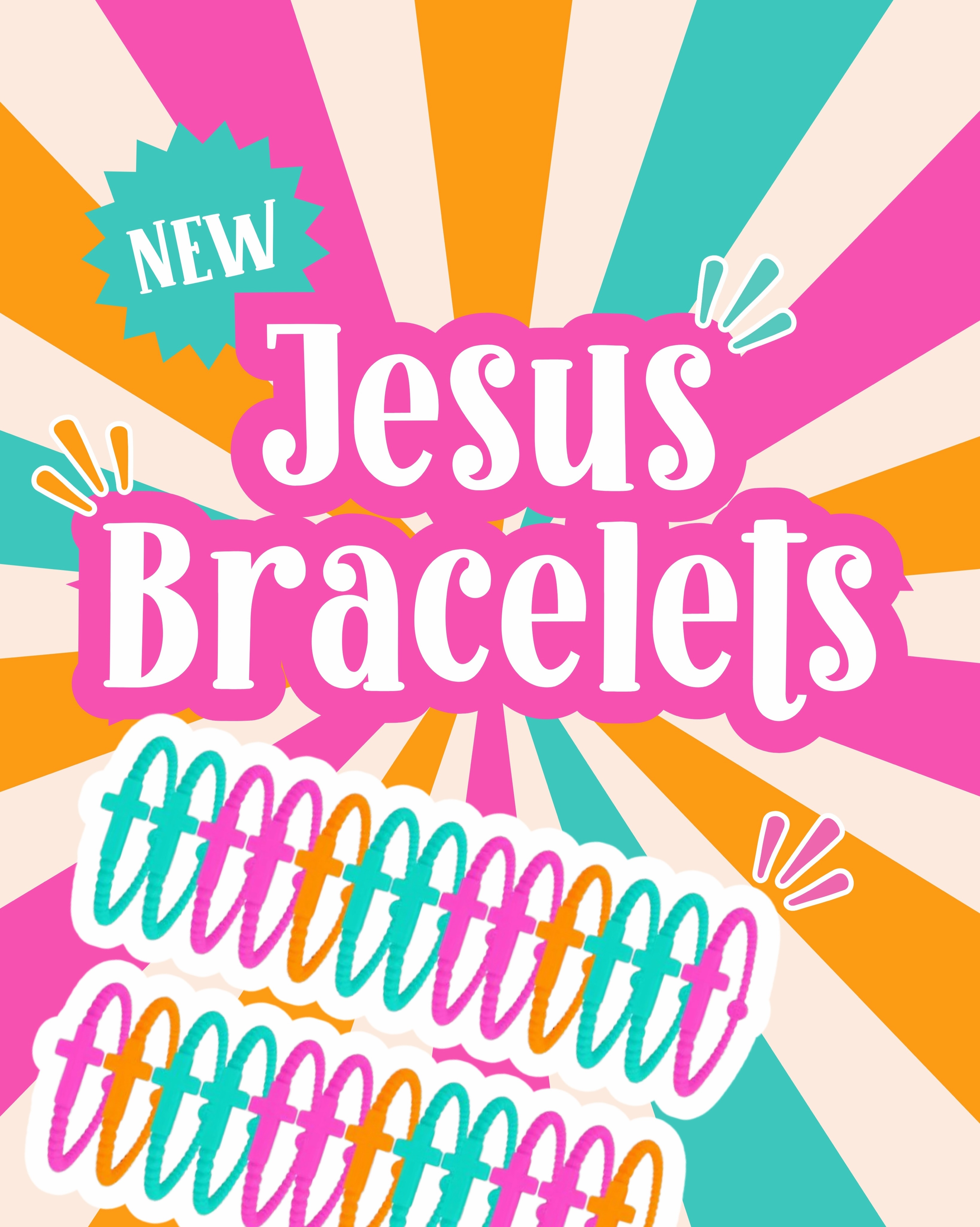Ryan & Rose Facebook ad: NEW Jesus Bracelets are here + they are…