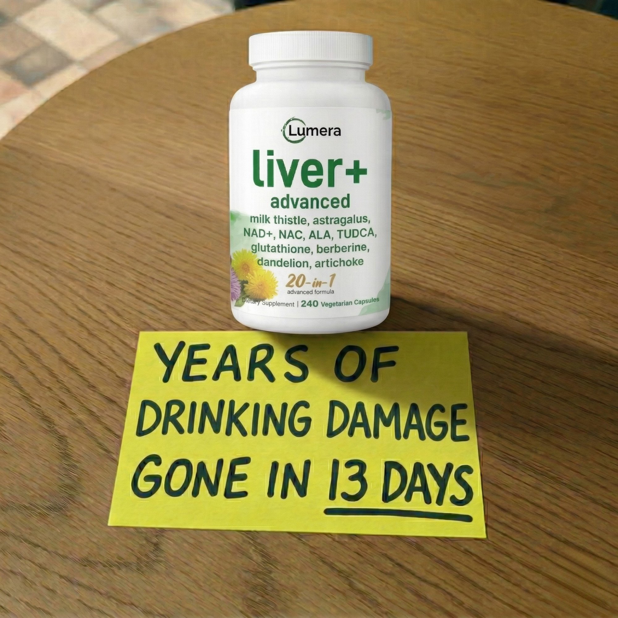 Prime Lumera Facebook ad: Restore Liver Health Naturally