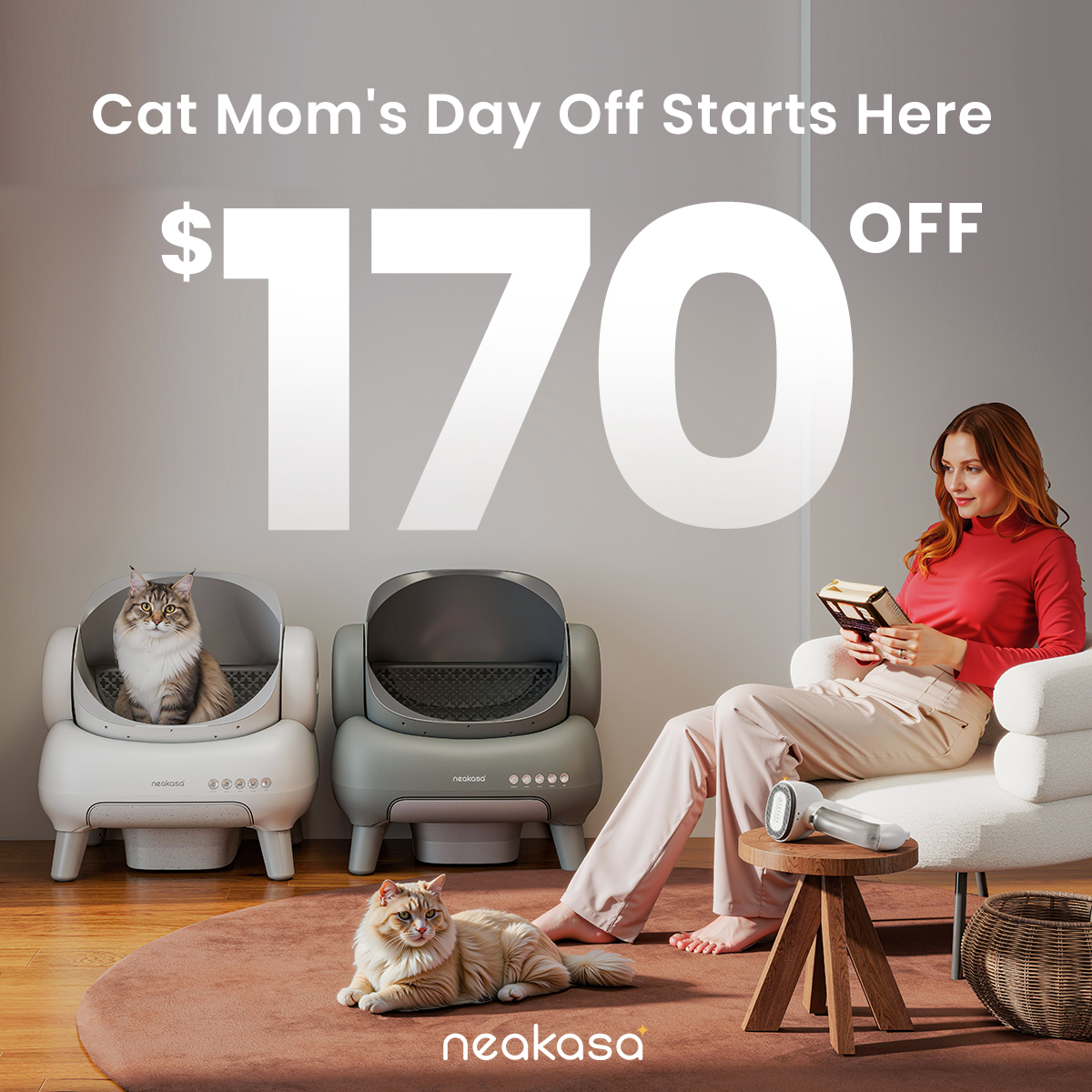 Neakasa Facebook ad