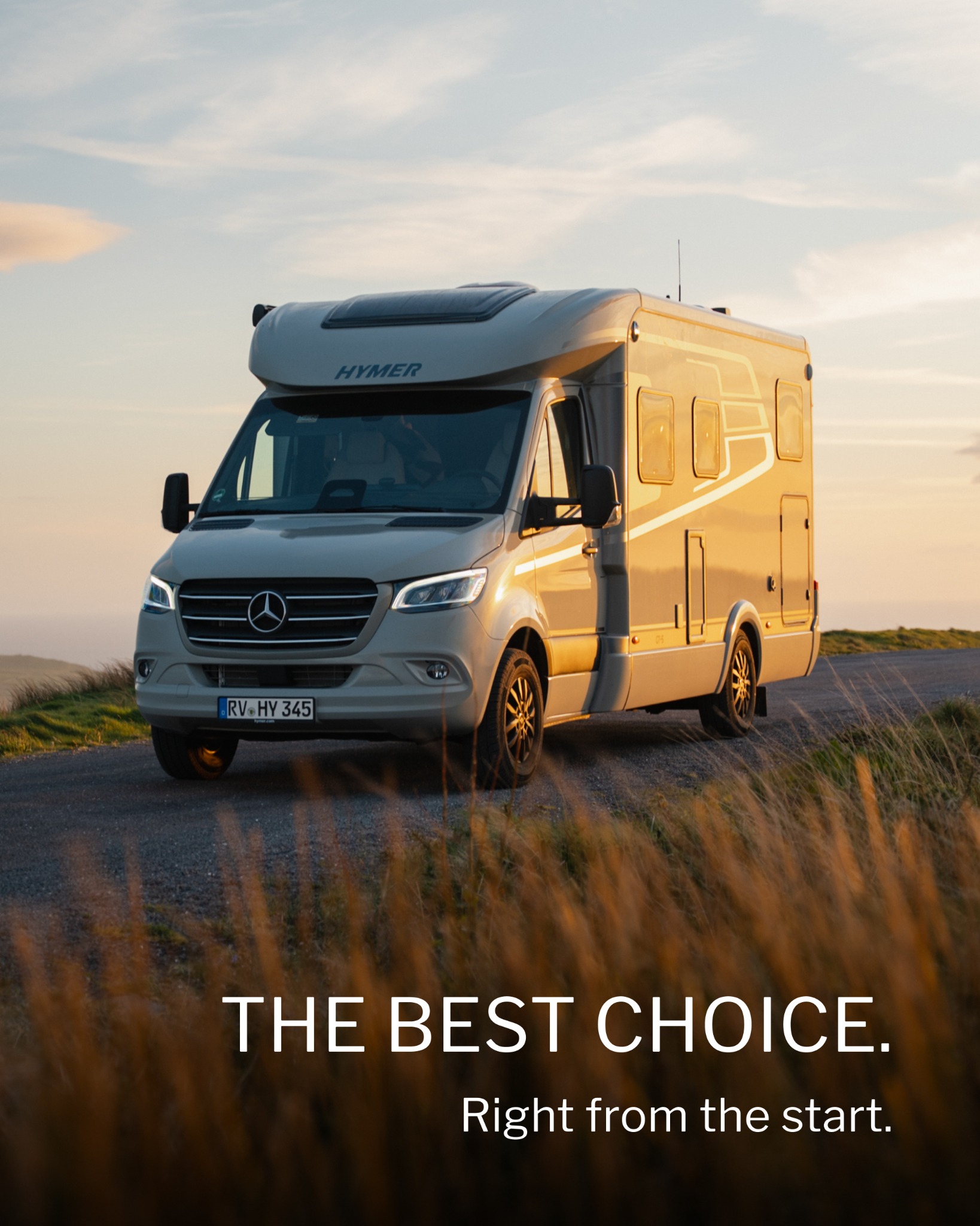 HYMER Facebook ad: Der neue Hymer GT-S.