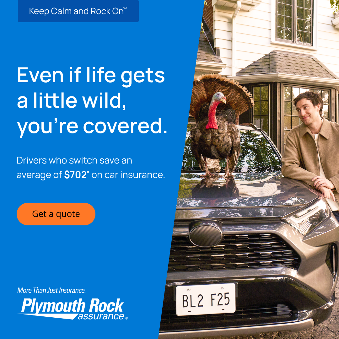 Plymouth Rock Assurance Facebook ad