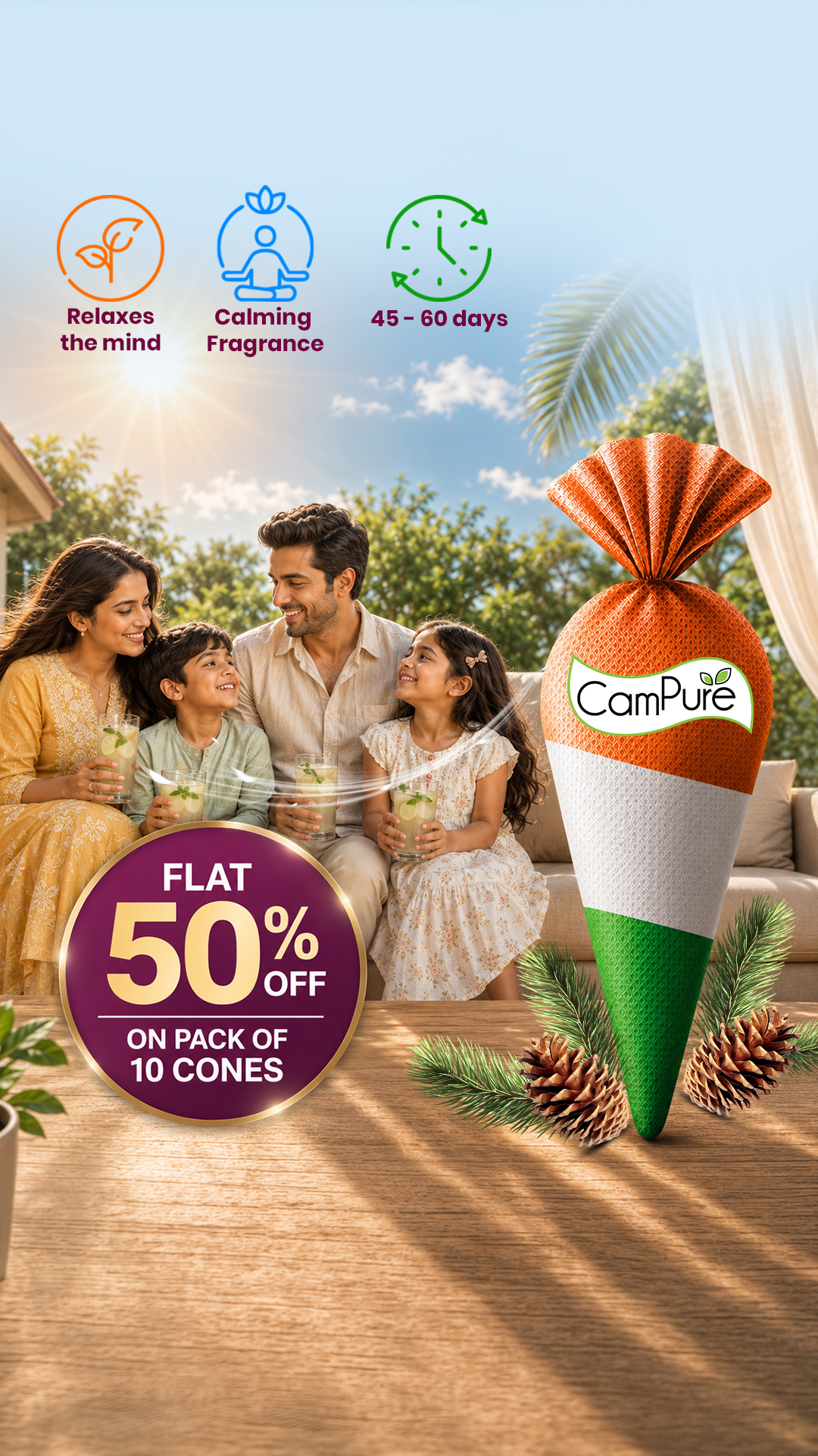 CamPure Facebook ad