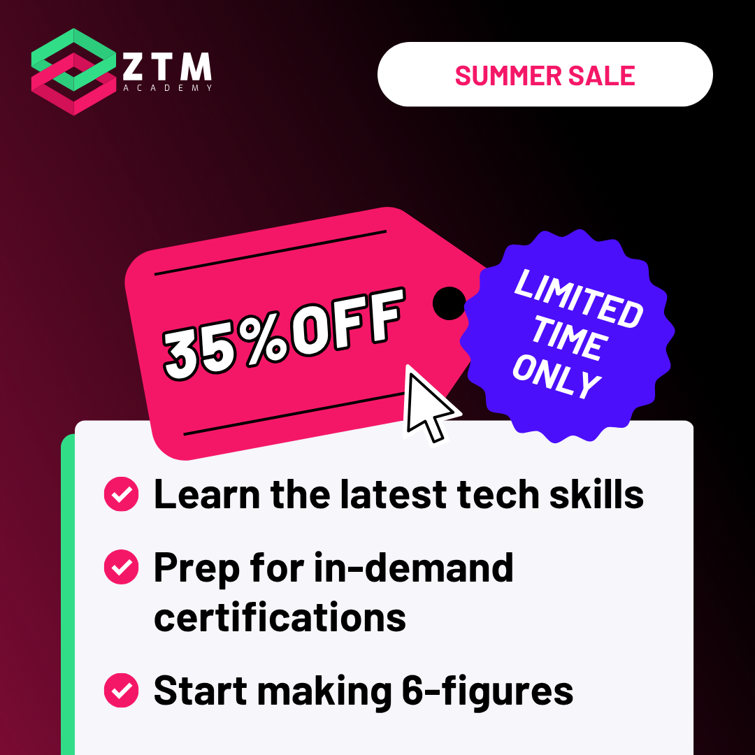 Zero To Mastery Facebook ad
