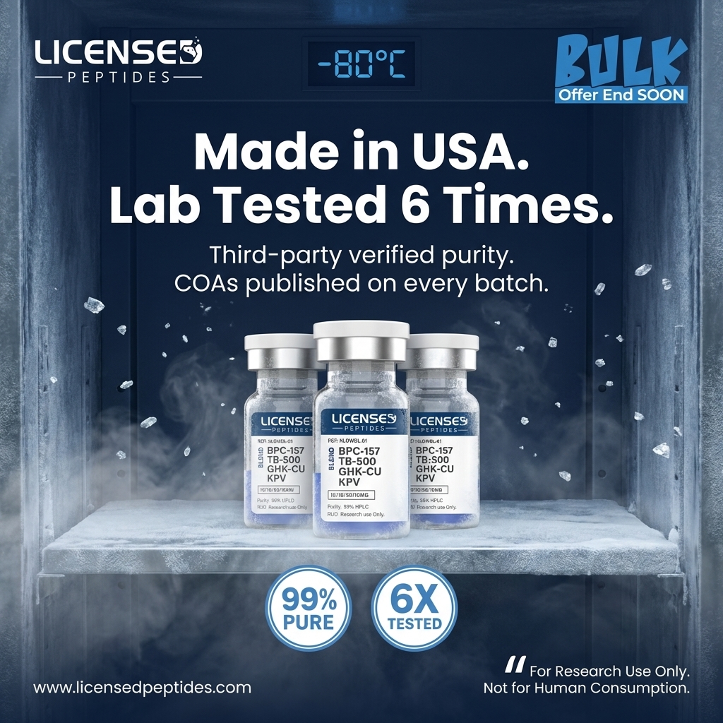 Licensed Peptides Facebook ad