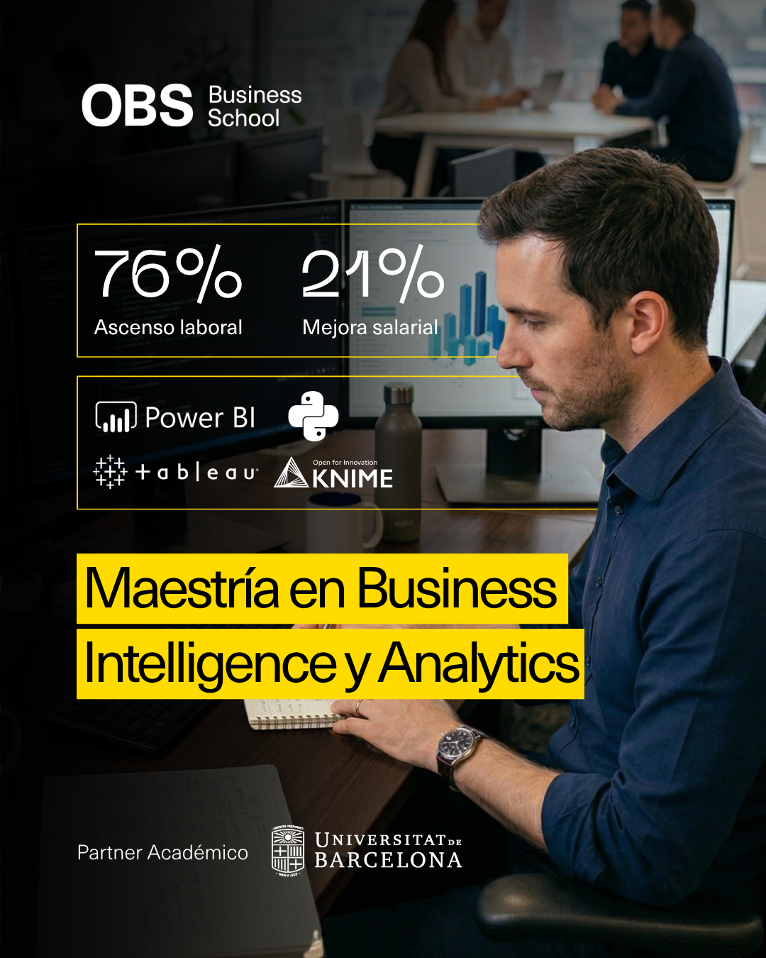OBS Business School Facebook ad