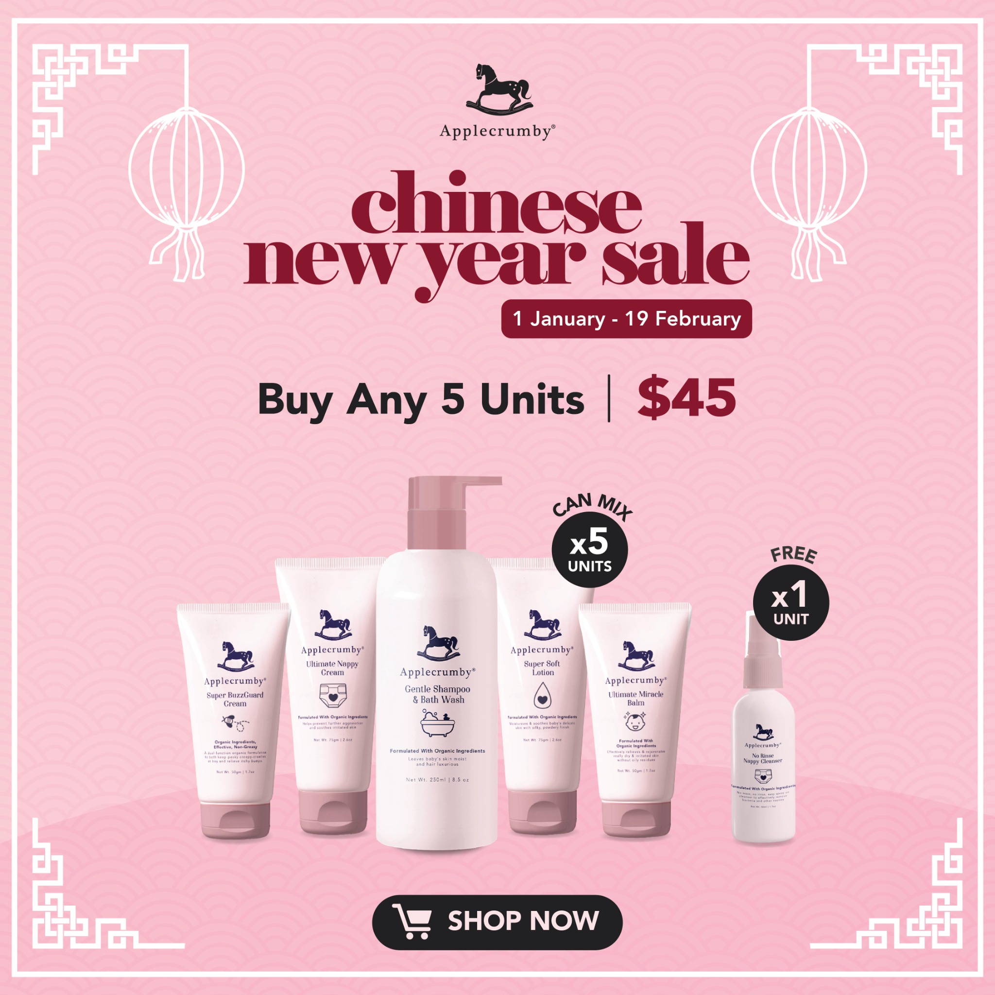Applecrumby Singapore Facebook ad