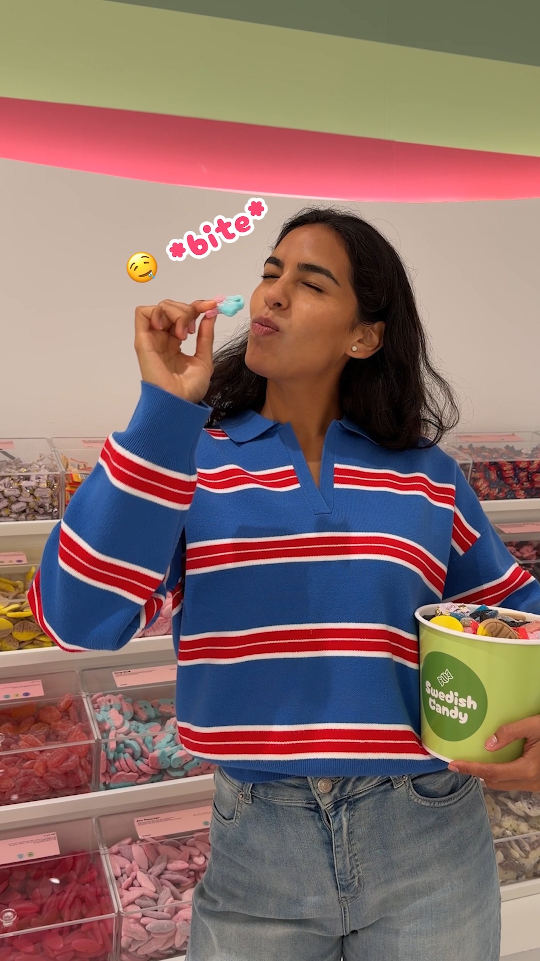 Swedish Candy UAE Facebook ad: The Bestseller Bucket really is the best