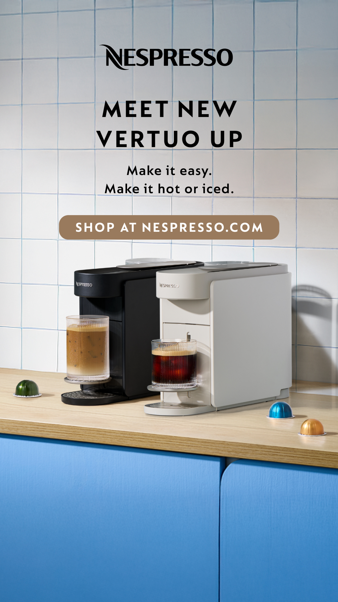 Nespresso Facebook ad