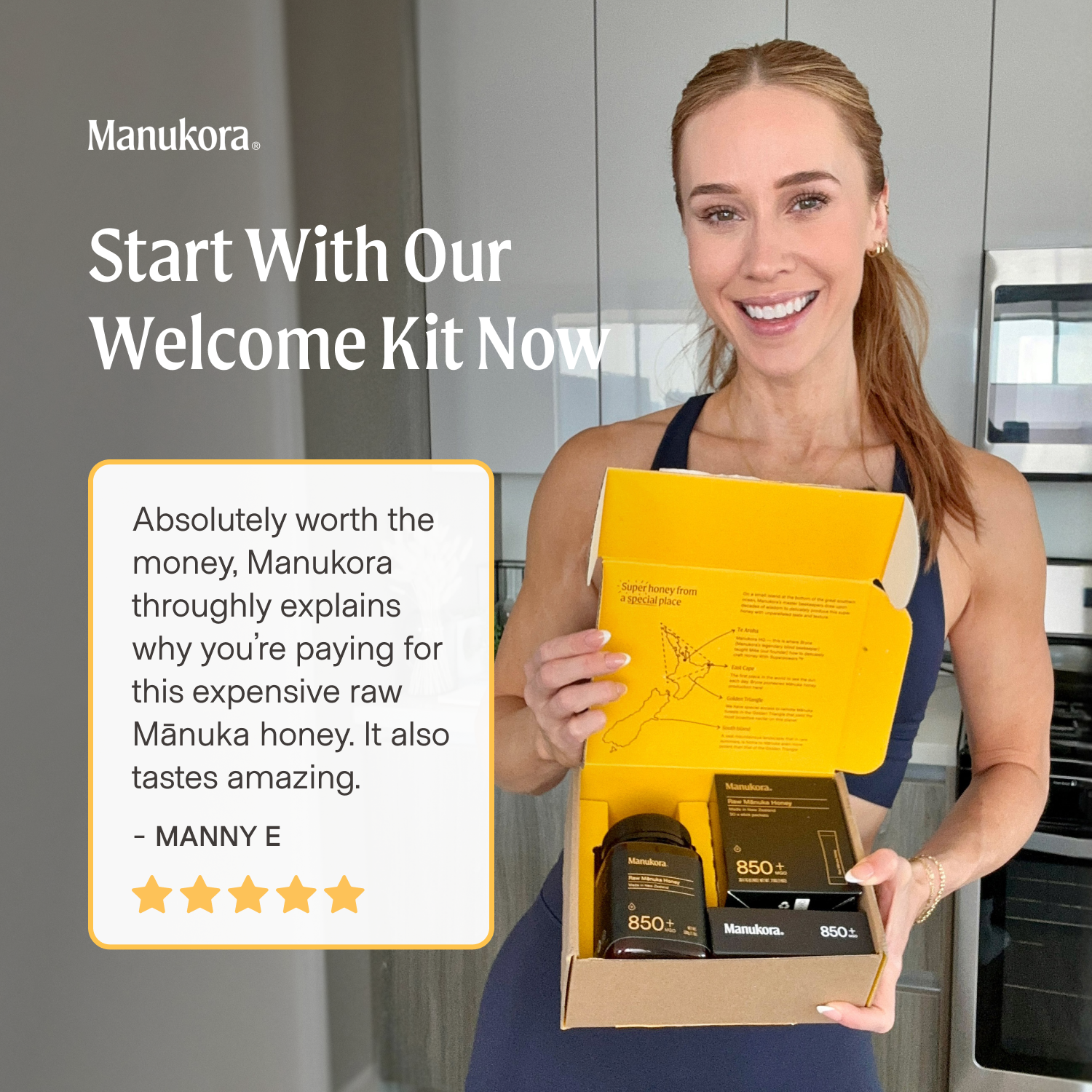 Manukora Facebook ad