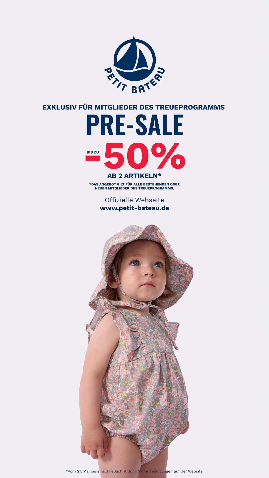 Petit Bateau Facebook ad