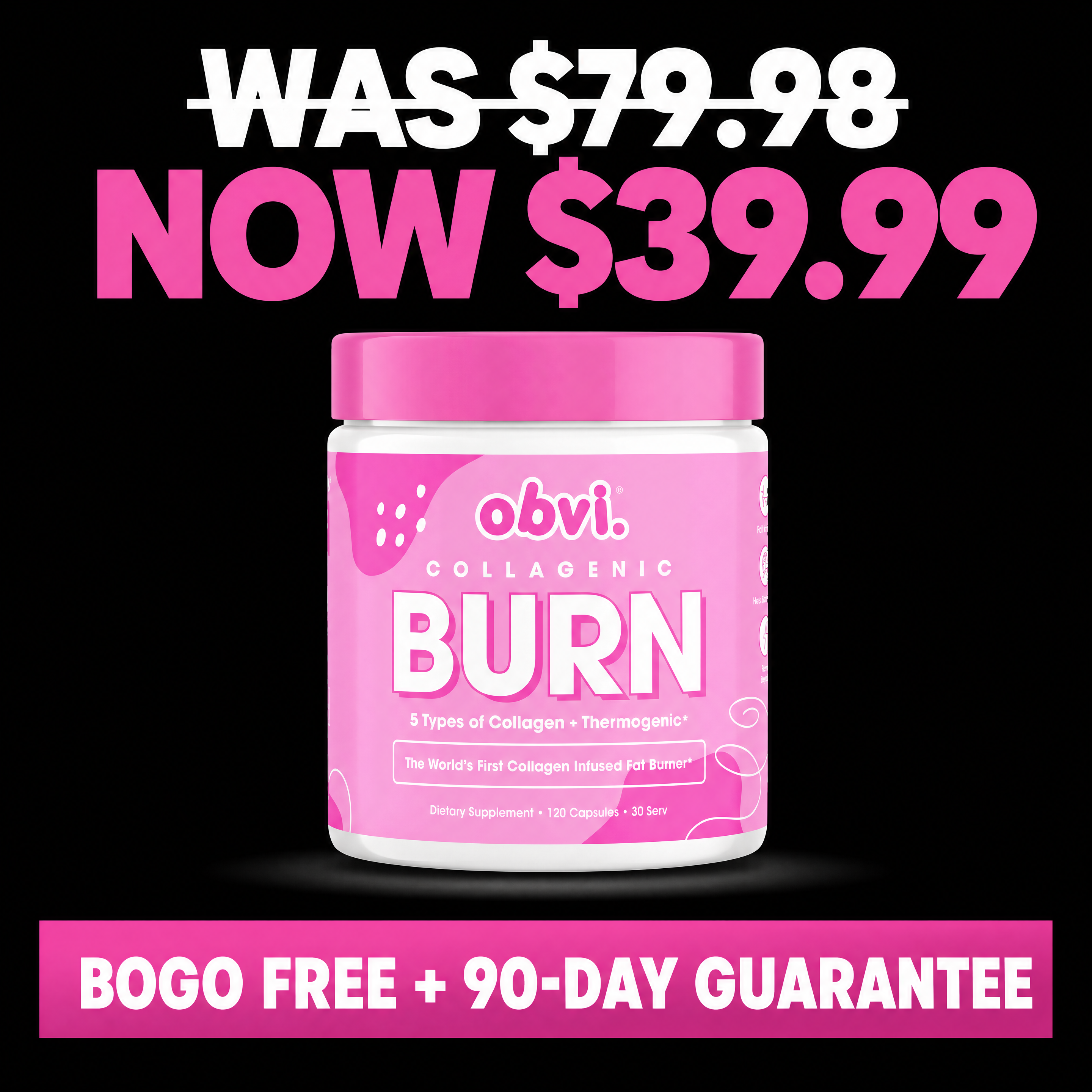Obvi Health Facebook ad