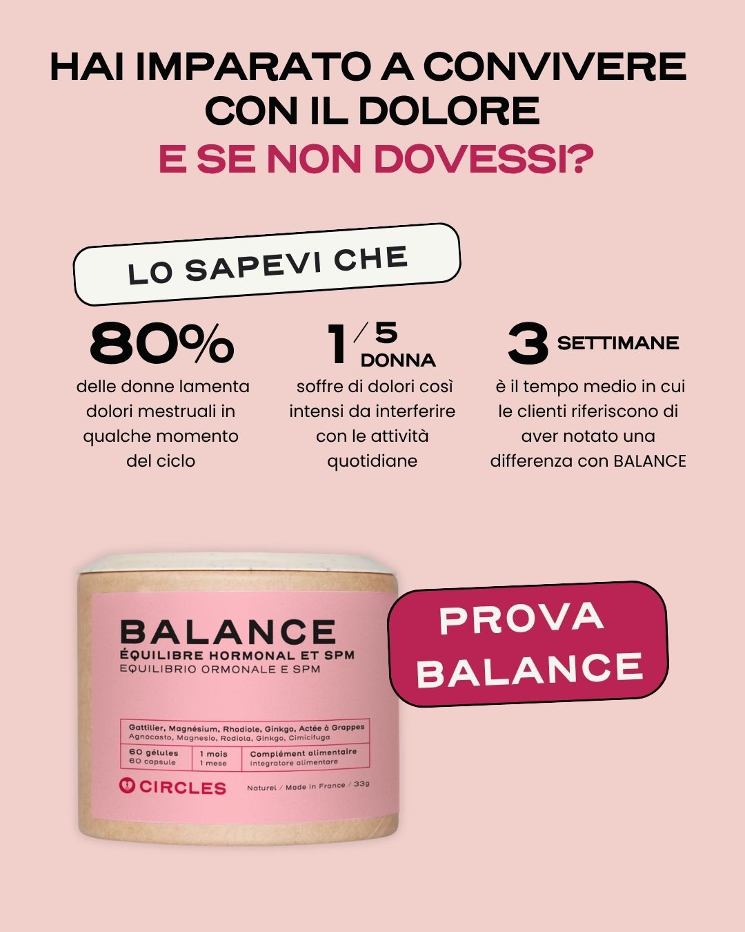 Circles Italia Facebook ad