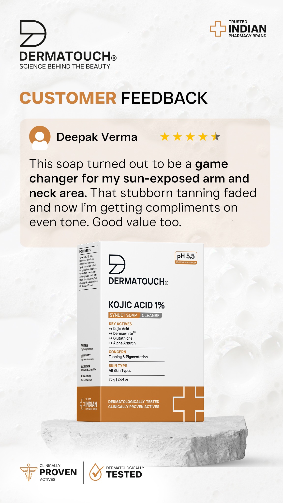 Dermatouch Skincare Facebook ad