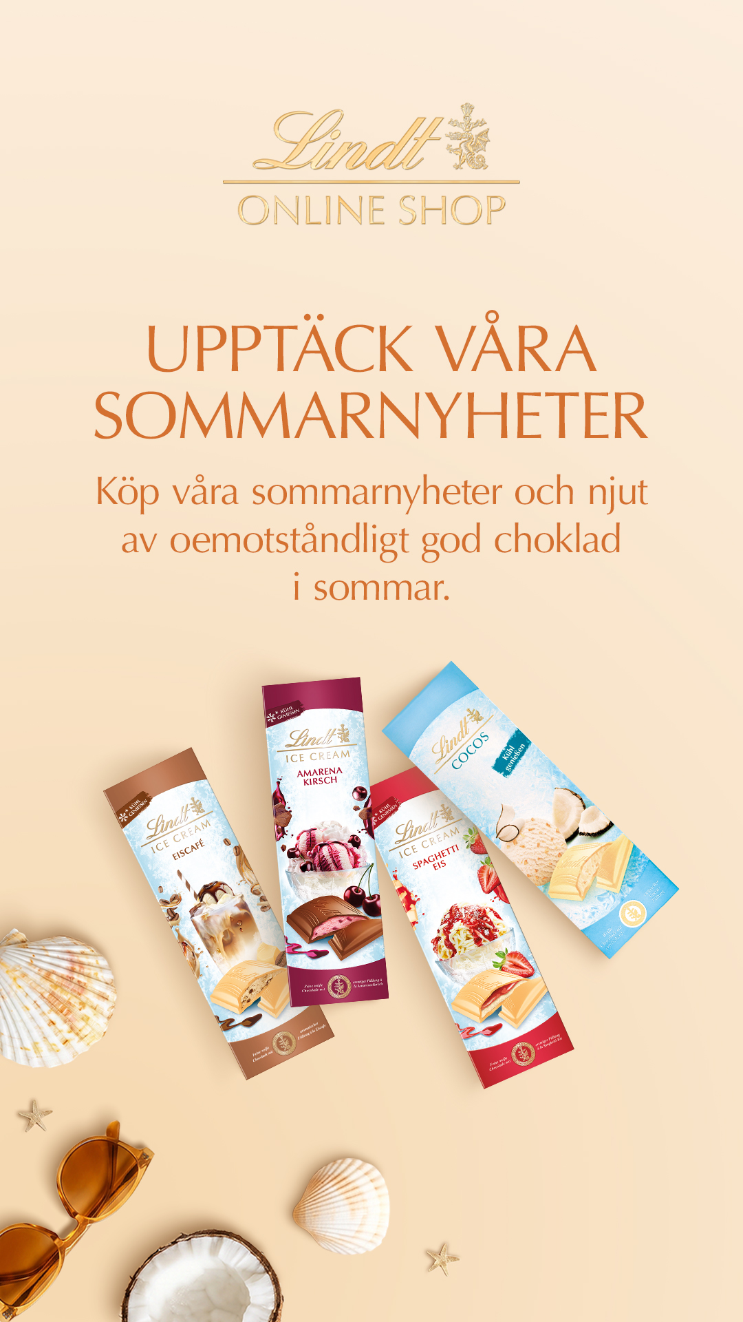 Lindt Facebook ad