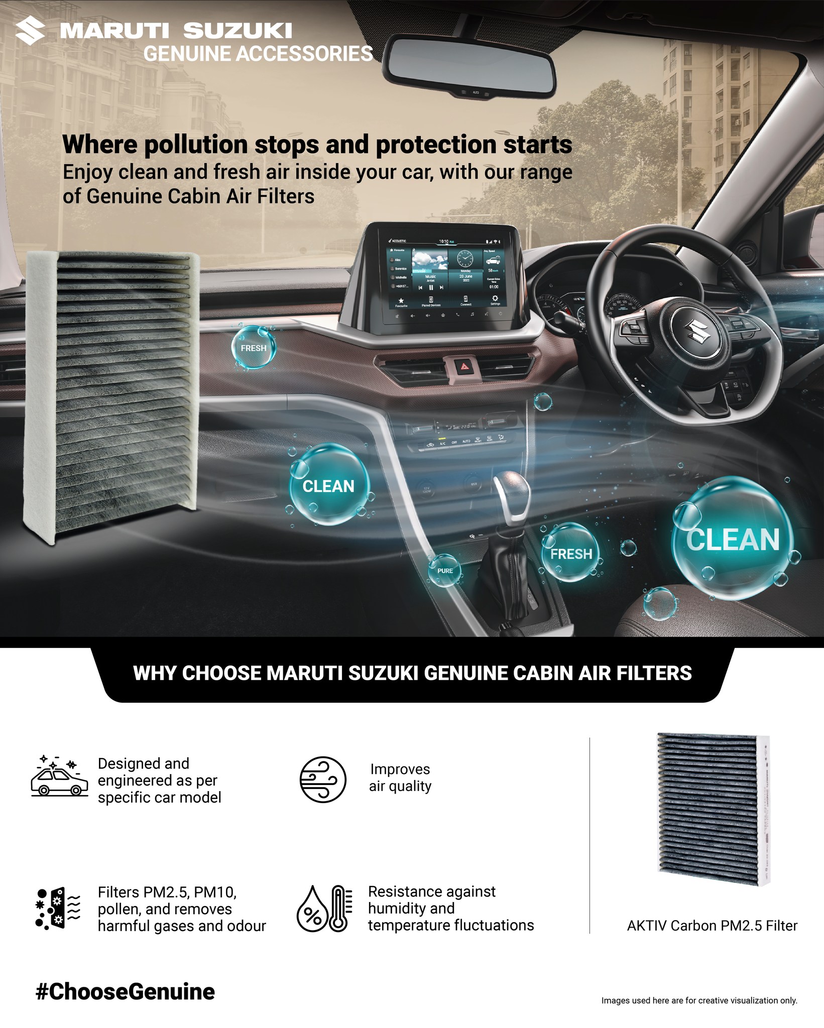Maruti Suzuki Genuine Parts and Accessories Facebook ad