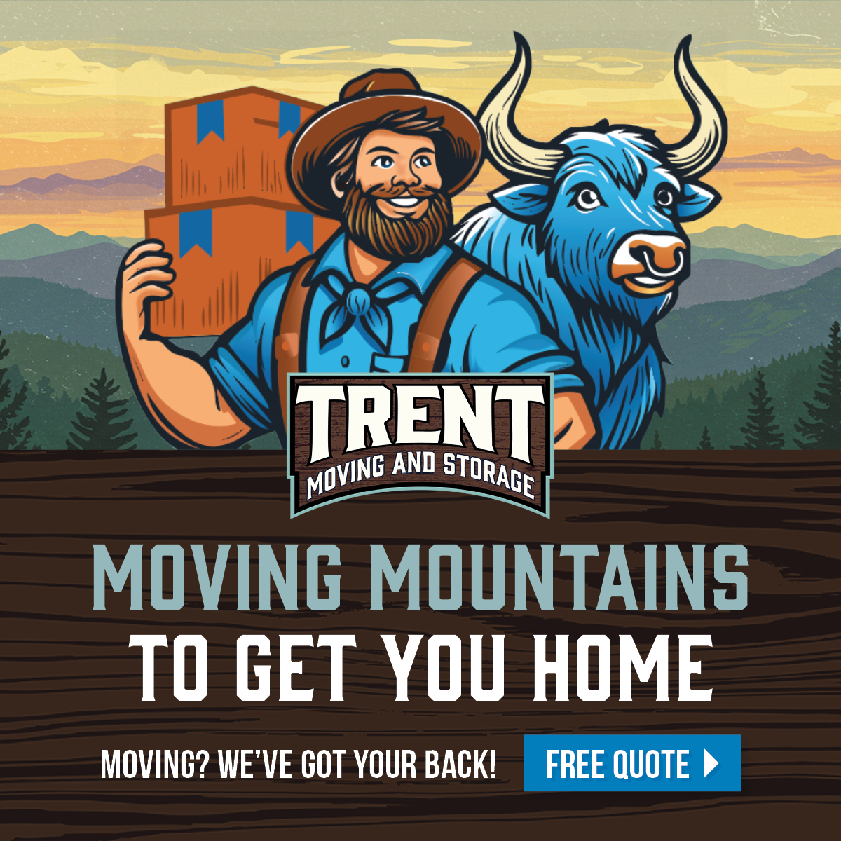 Trent Moving and Storage Facebook ad