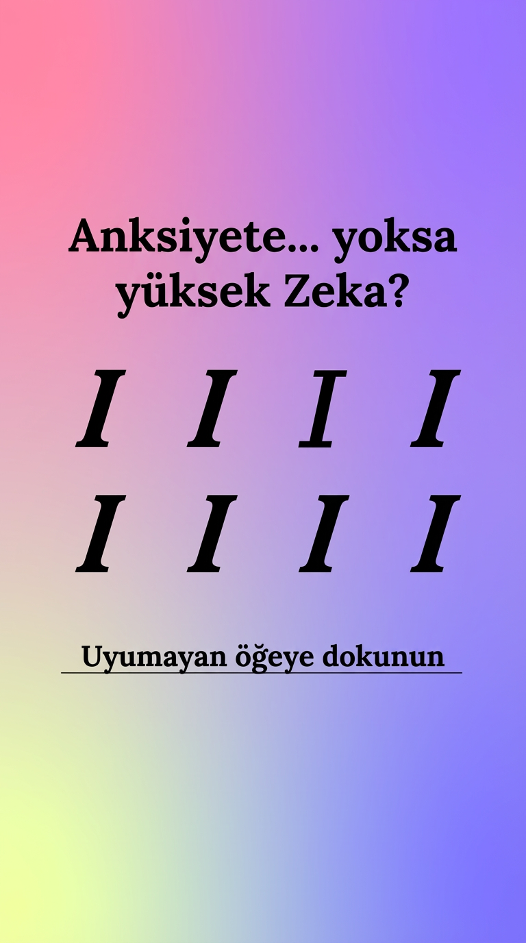 International Brain Test Facebook ad