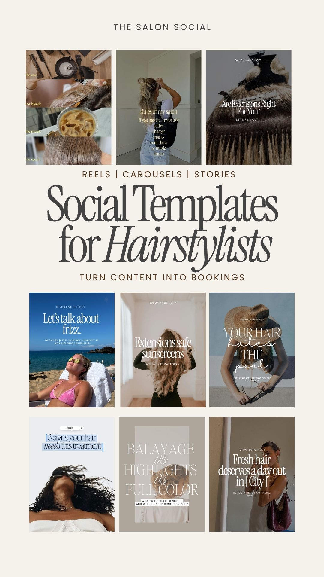 The Salon Social Facebook ad