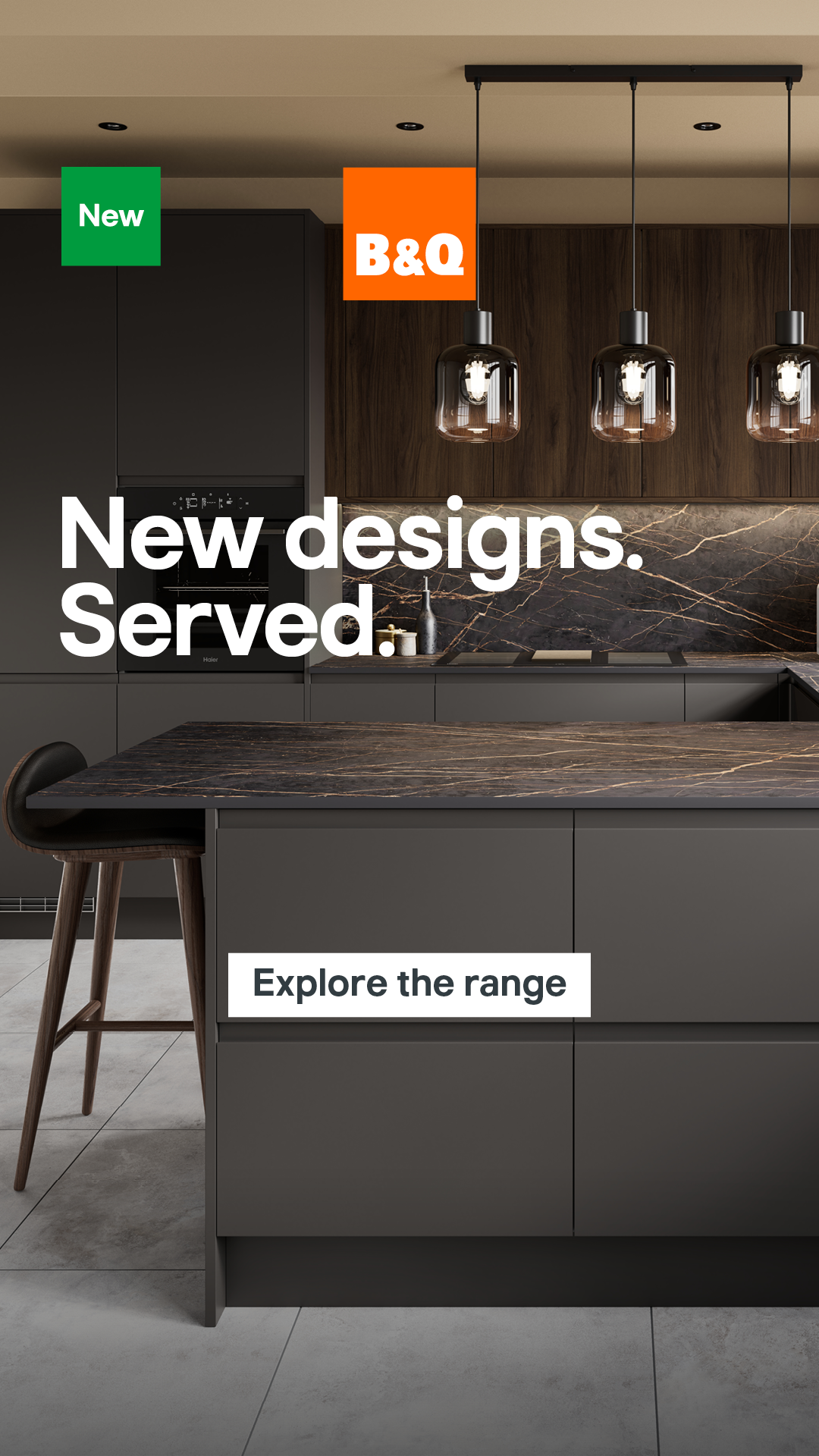 B&Q Facebook ad