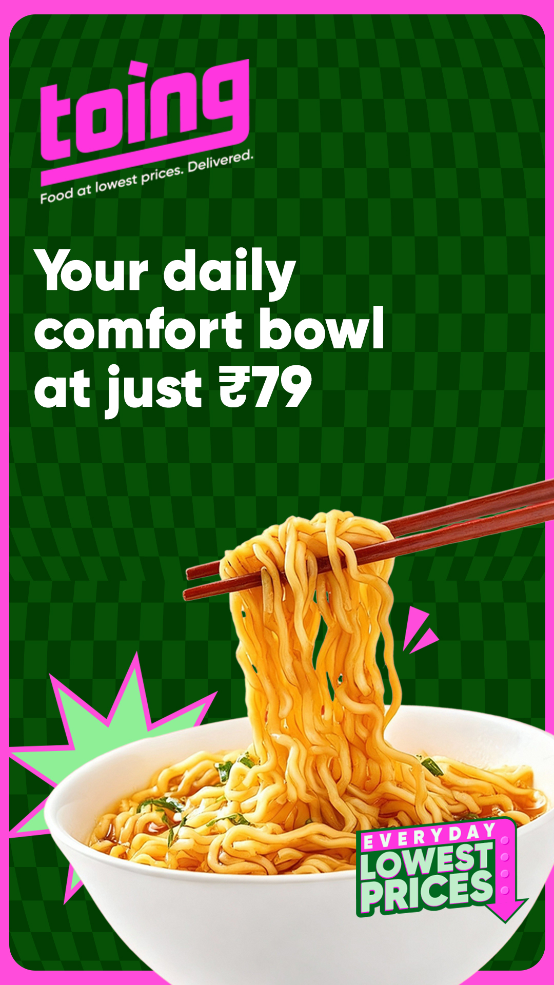 Toing Facebook ad