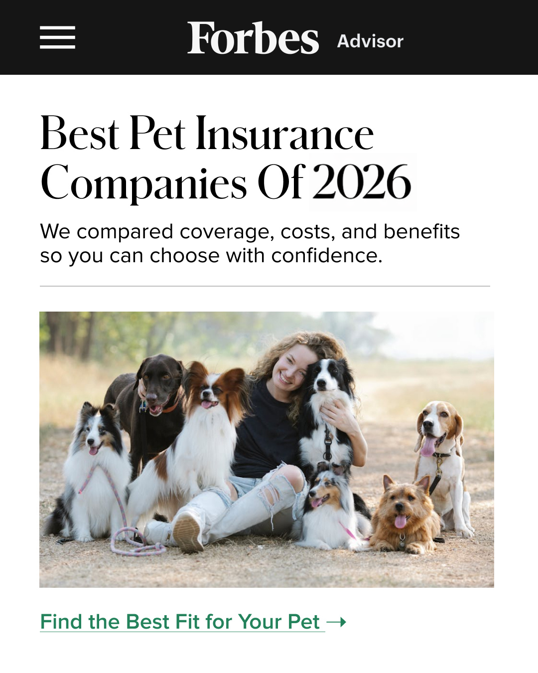 Forbes Advisor Facebook ad