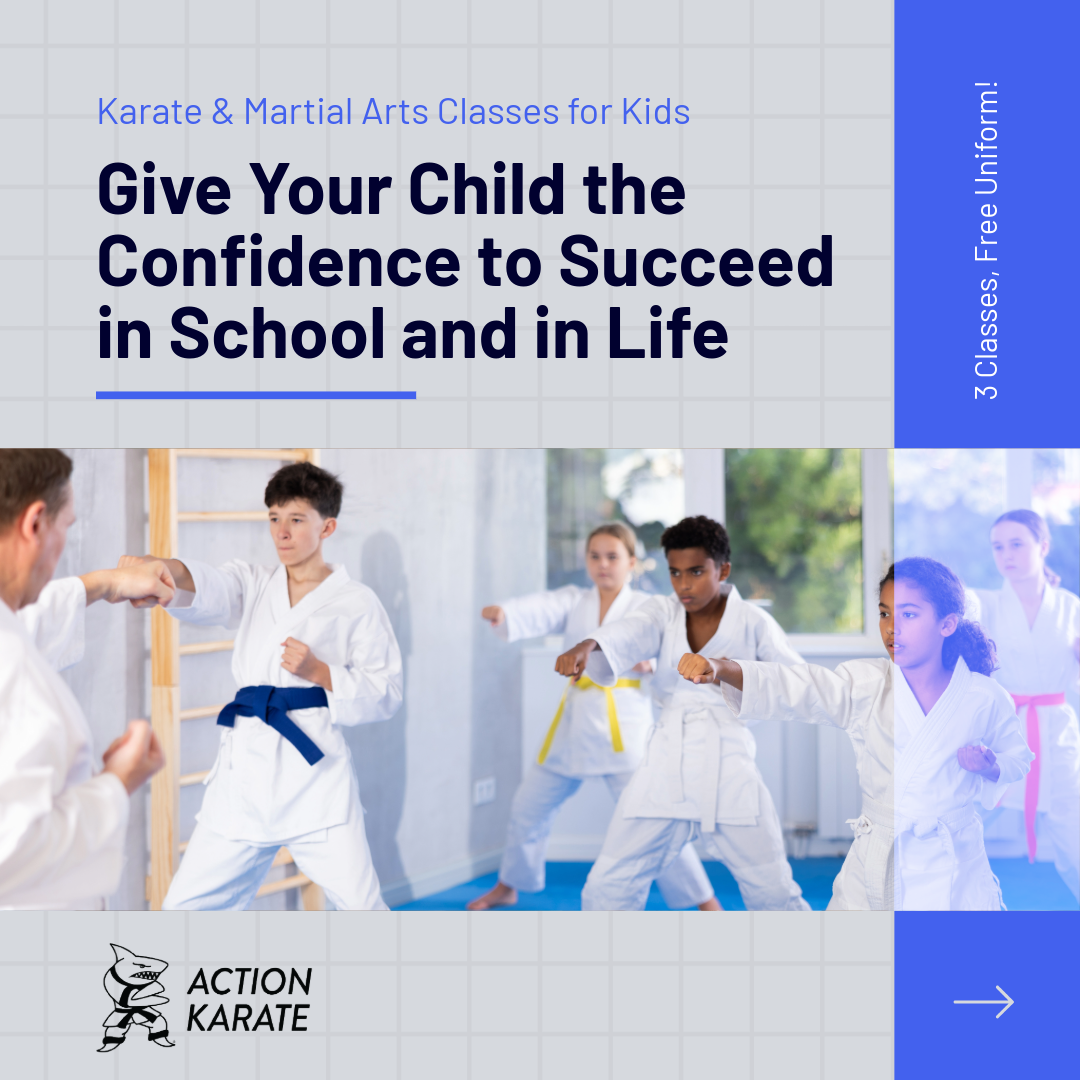 Action Karate Lebanon Facebook ad