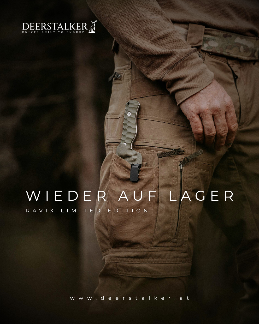 Deerstalker - Knives Built to Endure Facebook ad